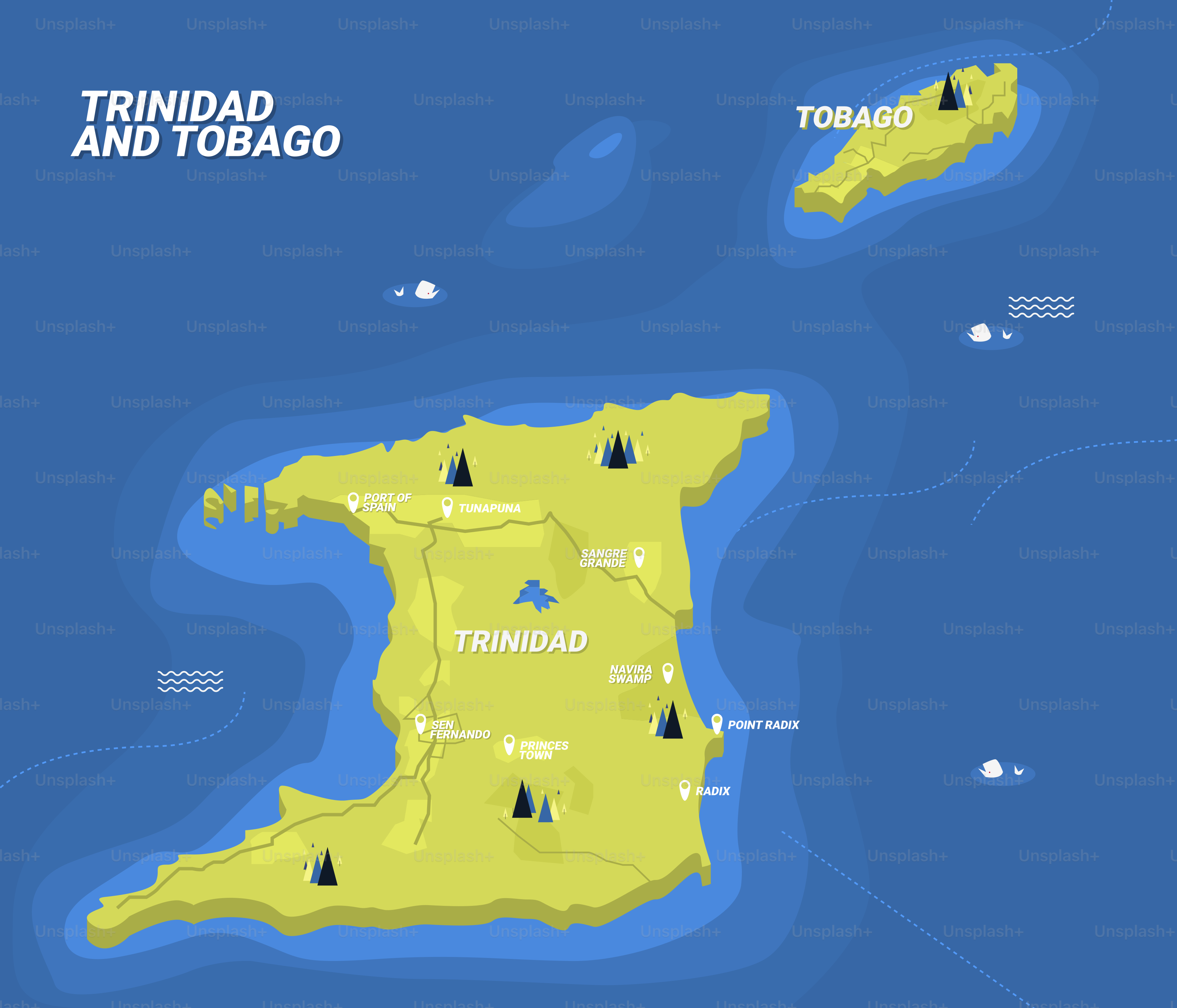 Um mapa da ilha de Toralco