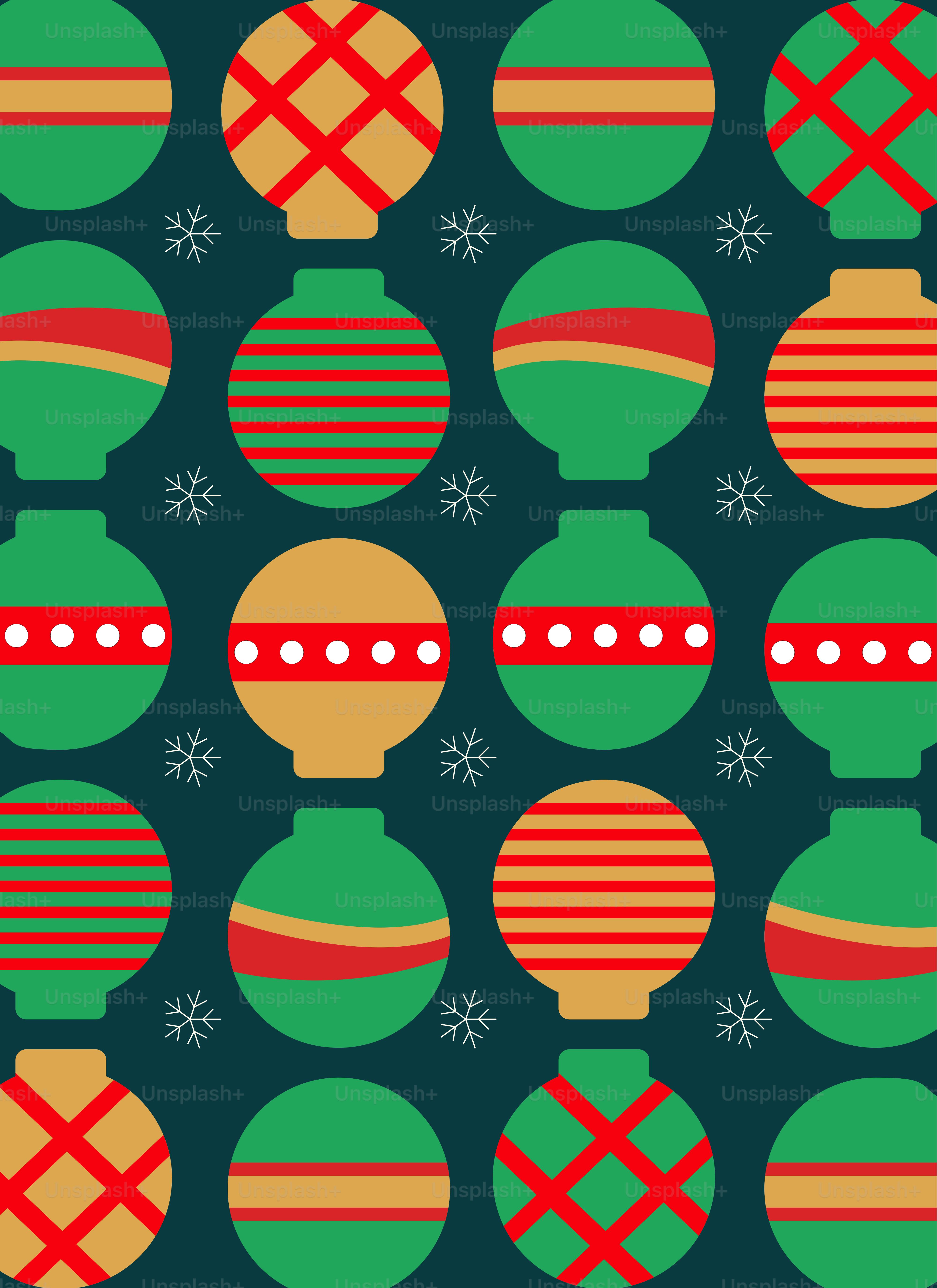 Un motif d’ornements de Noël sur fond bleu