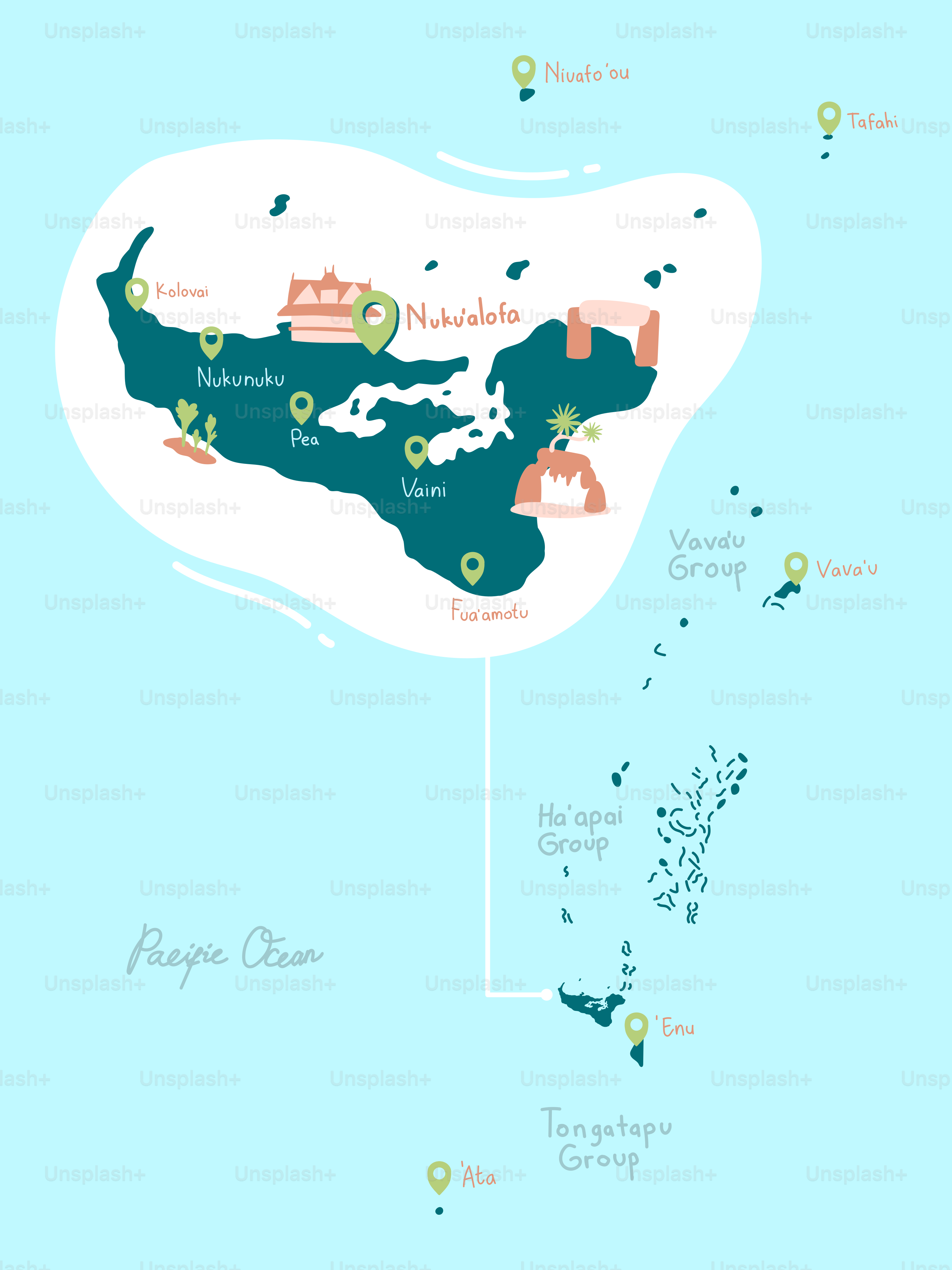 A map of the british virgin islands