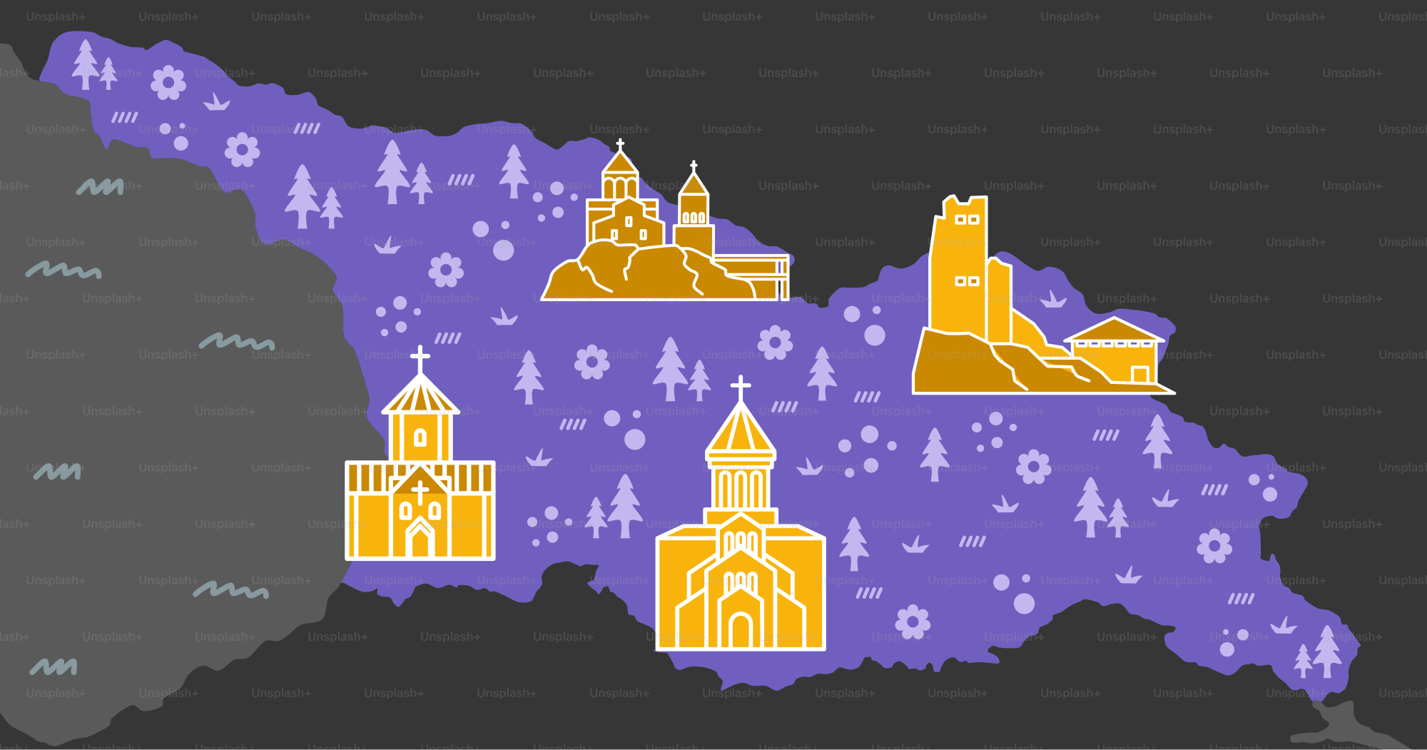 A map of the state of kentucky