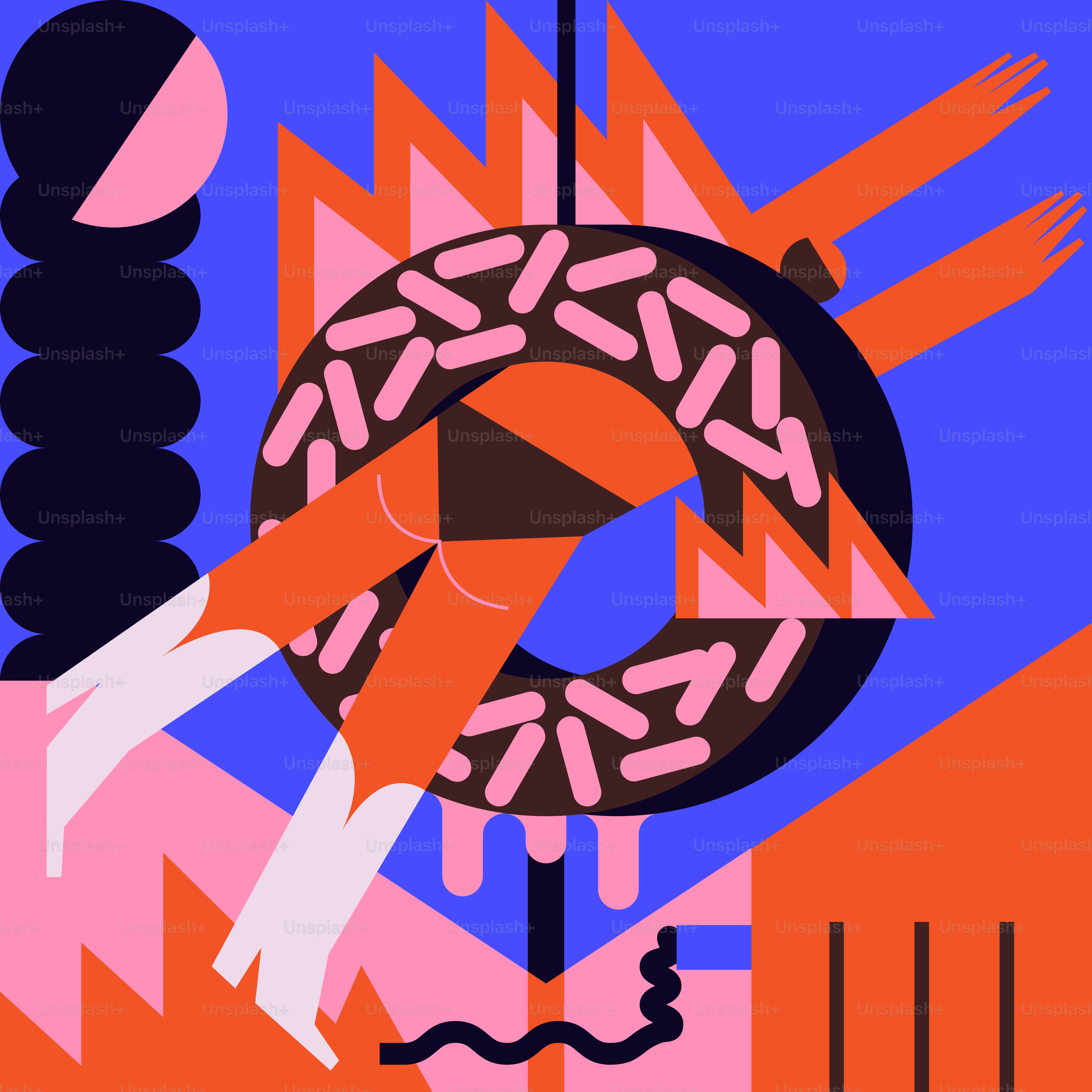 Una pintura de una persona sosteniendo un objeto circular