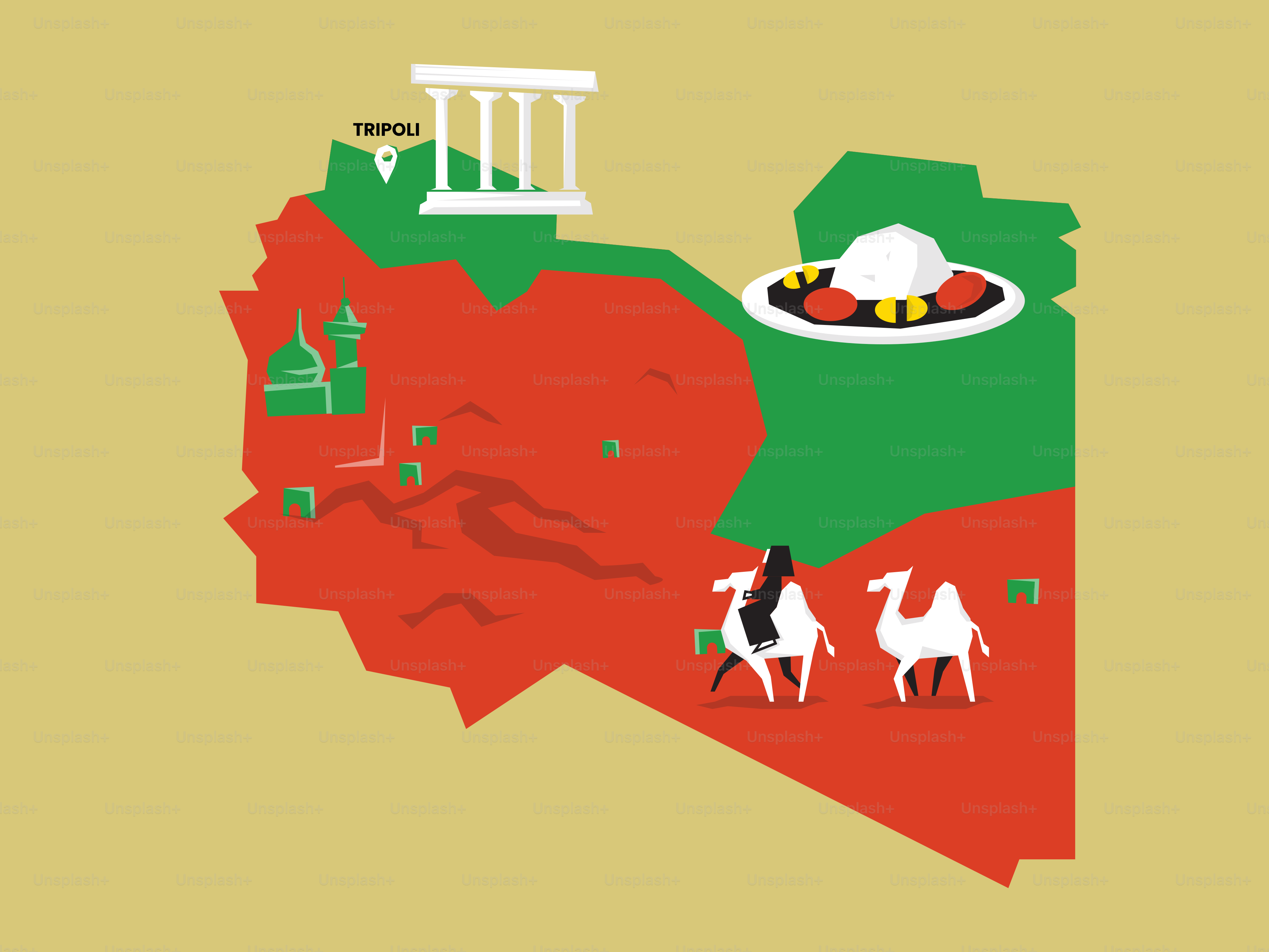 A map of the state of texas