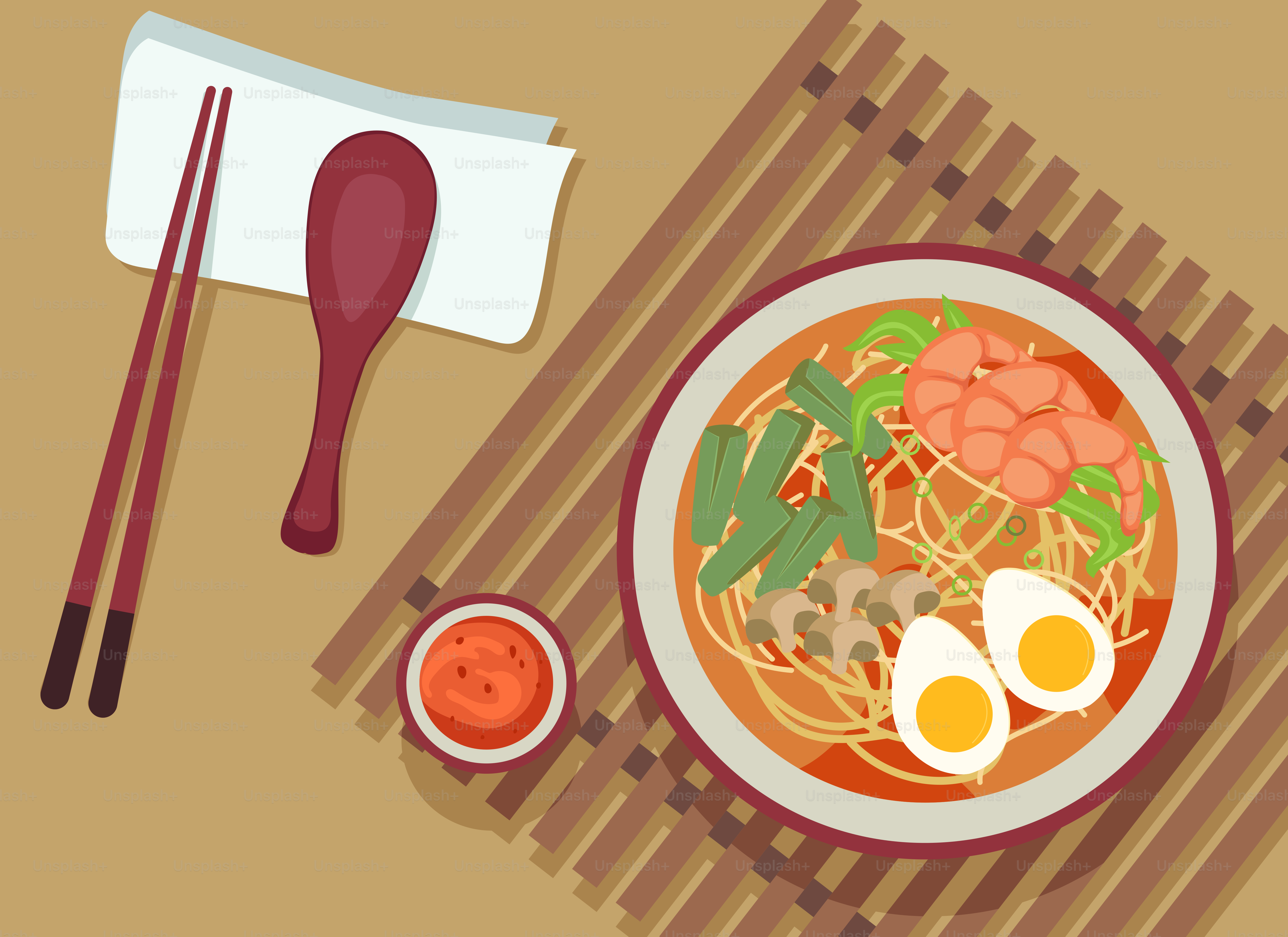 A plate of food with chopsticks and chopsticks next to it