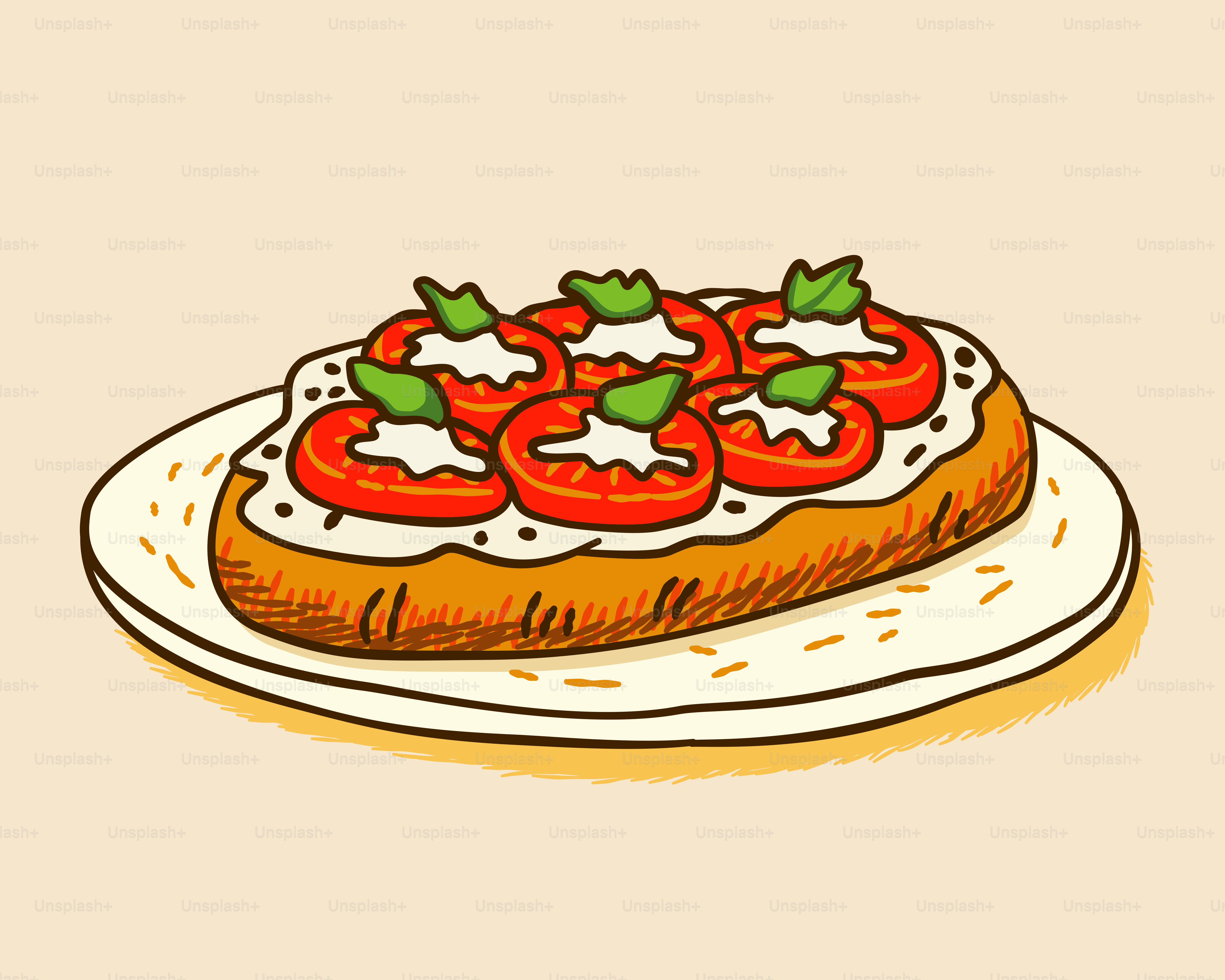 A piece of bread with tomatoes and cheese on it