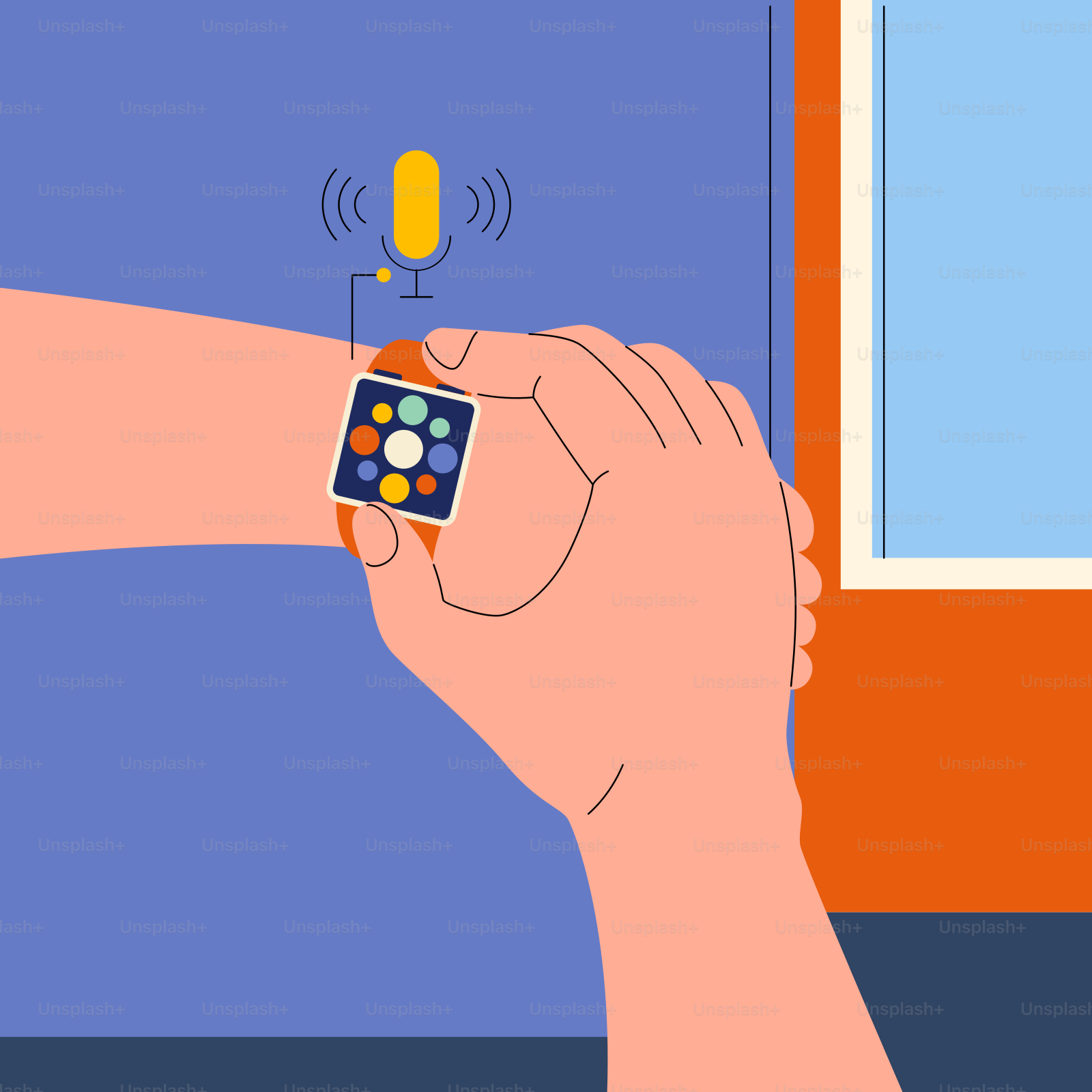 A person holding a smart phone in their hand