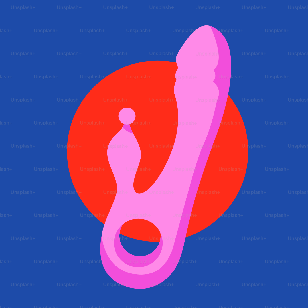 Un paio di forbici rosa su sfondo blu