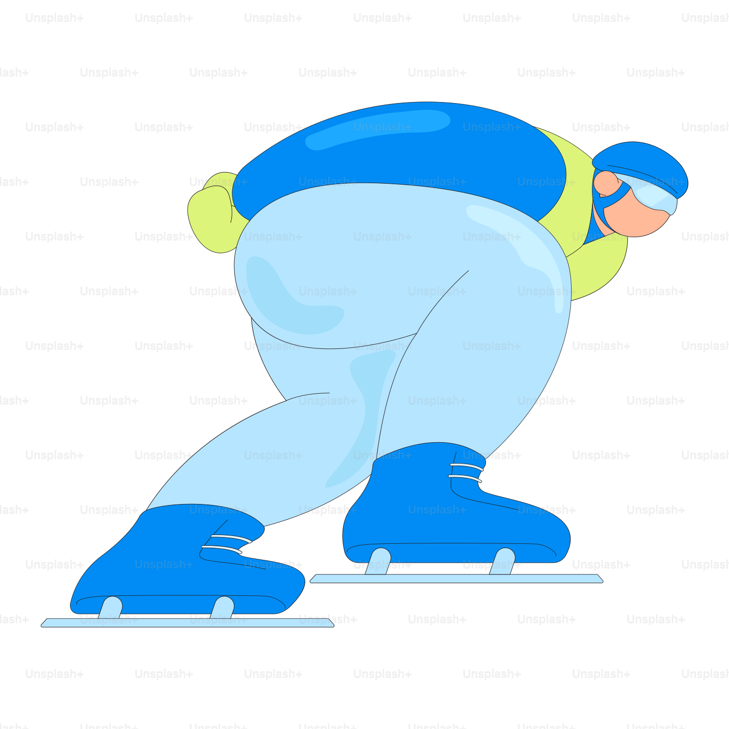 A man riding a snowboard down a snow covered slope