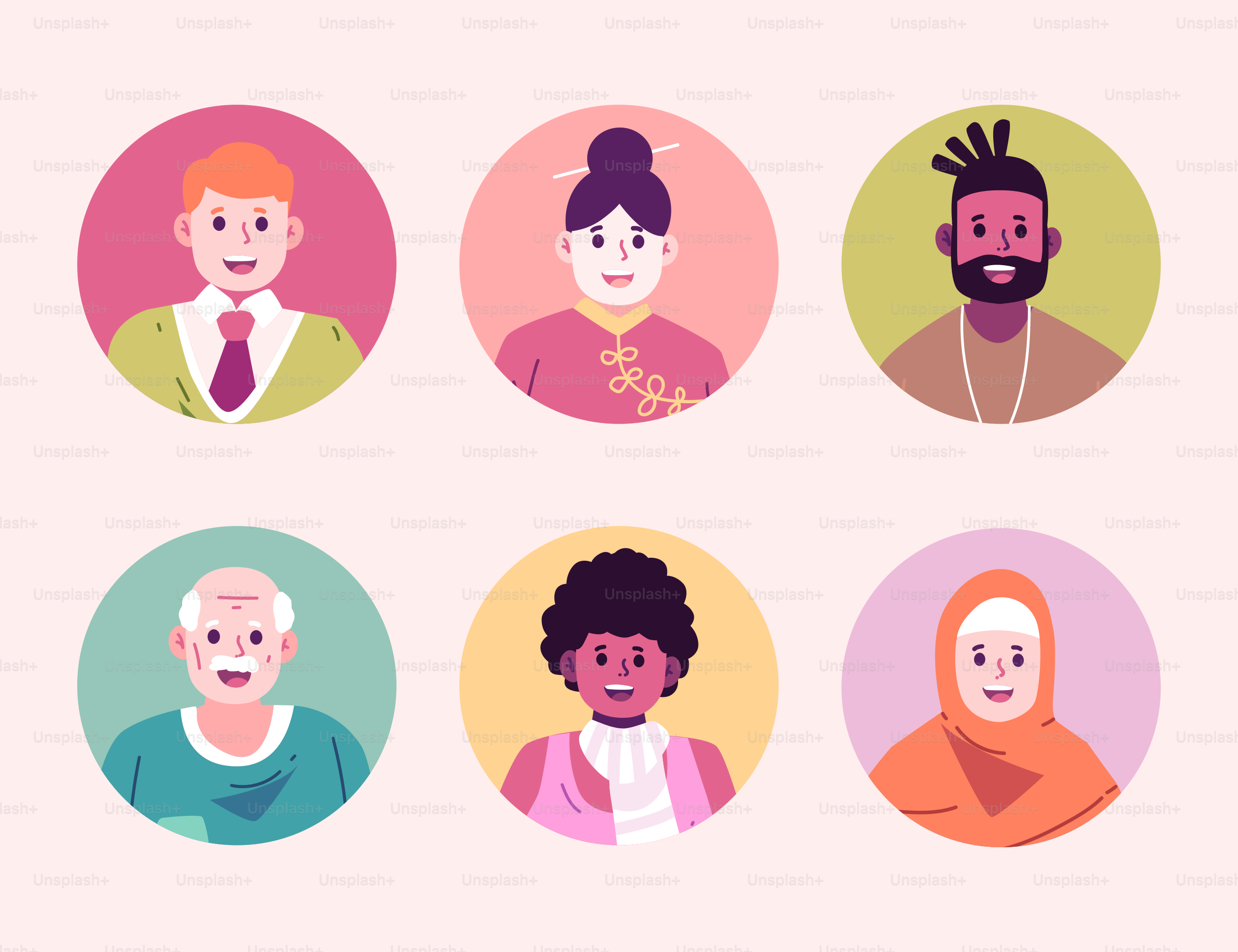 A bunch of people that are in a circle