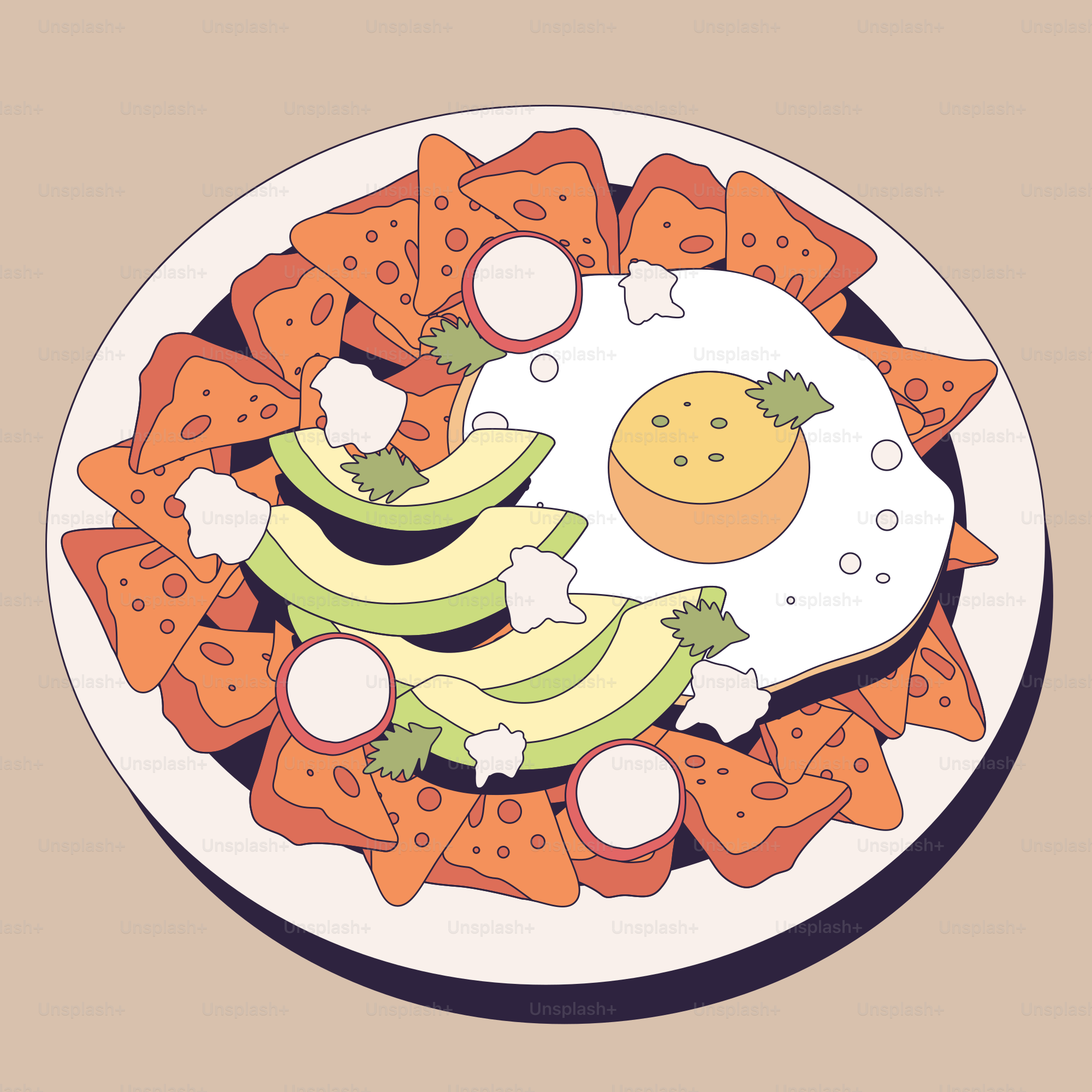 A plate of food with a fried egg and avocado