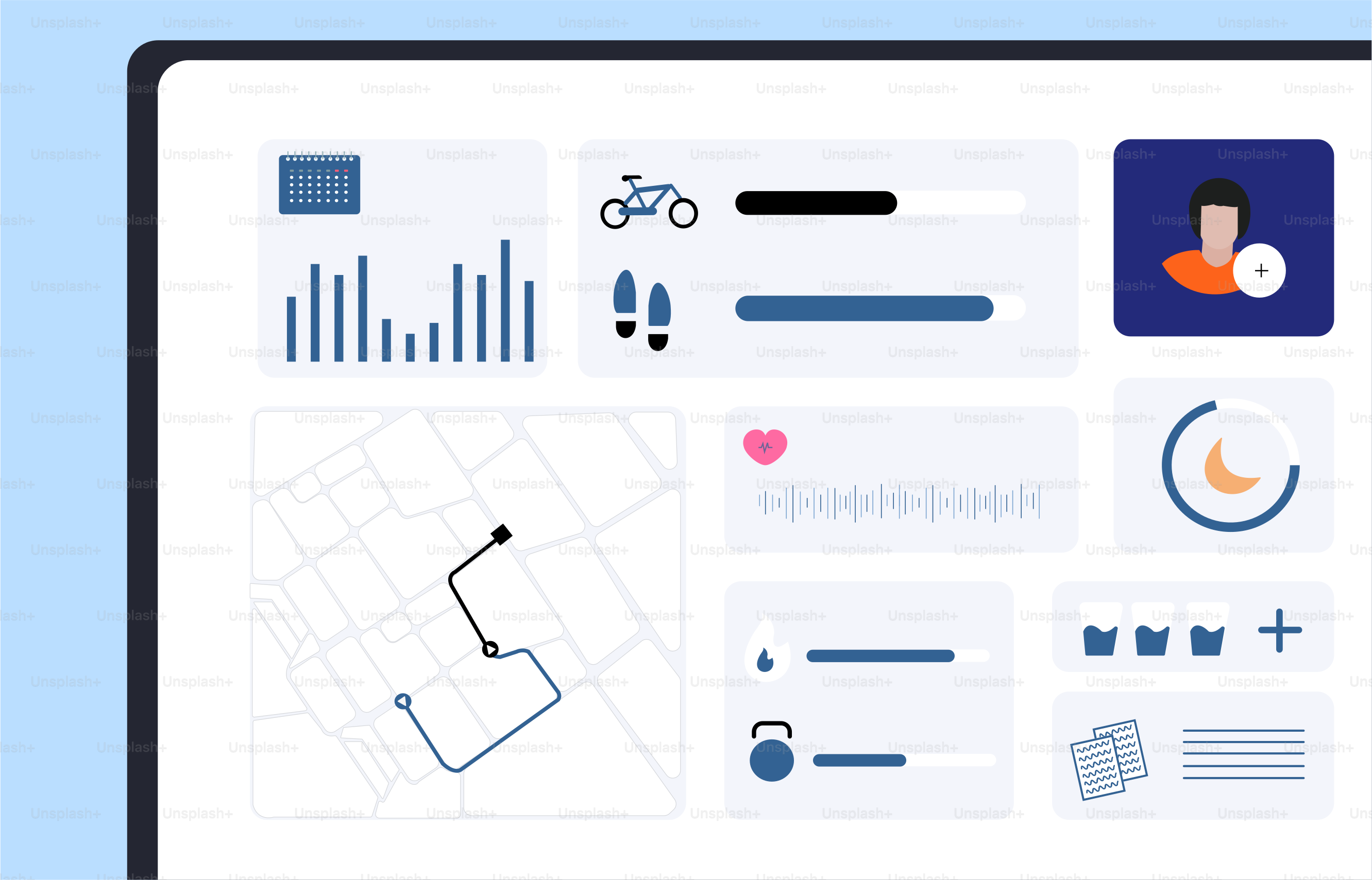 A computer screen with a bunch of icons on it