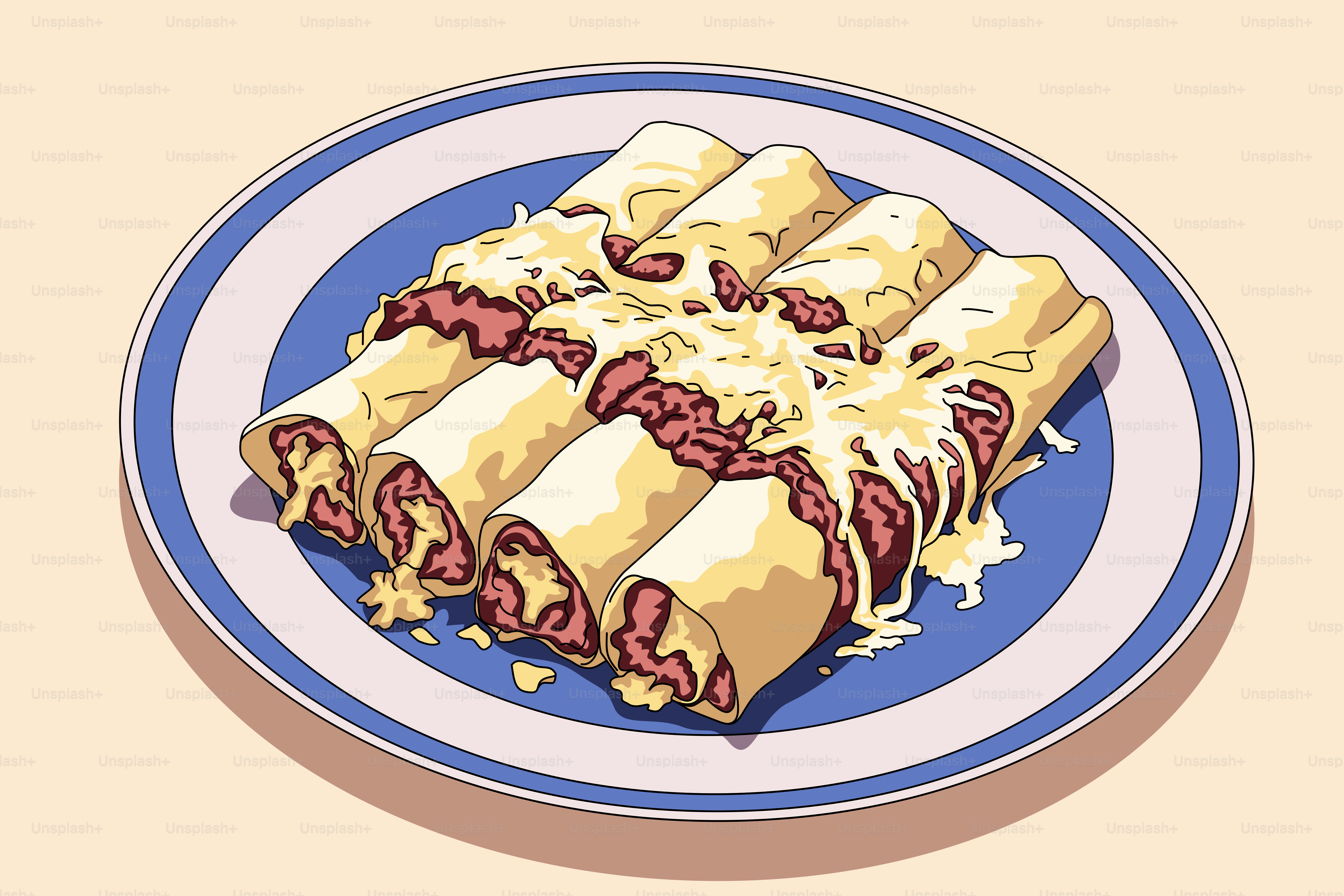 A plate of food that is sitting on a table