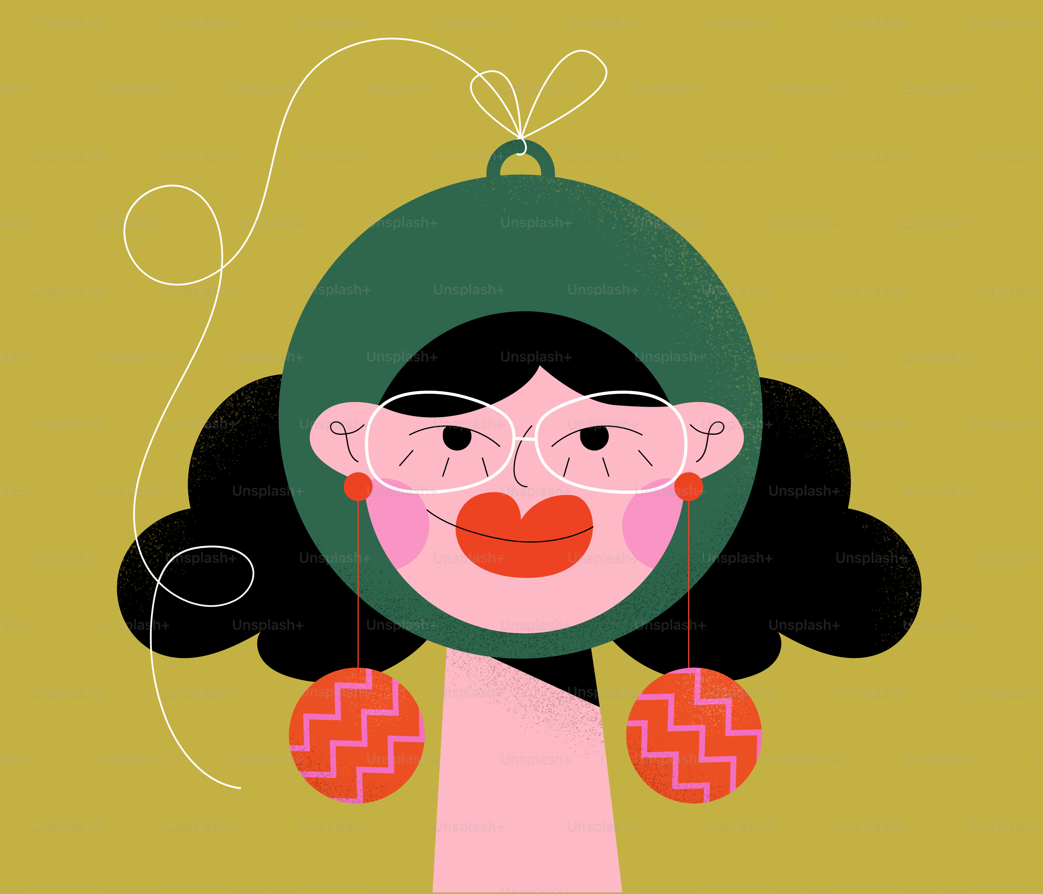 A woman wearing glasses and a green hat
