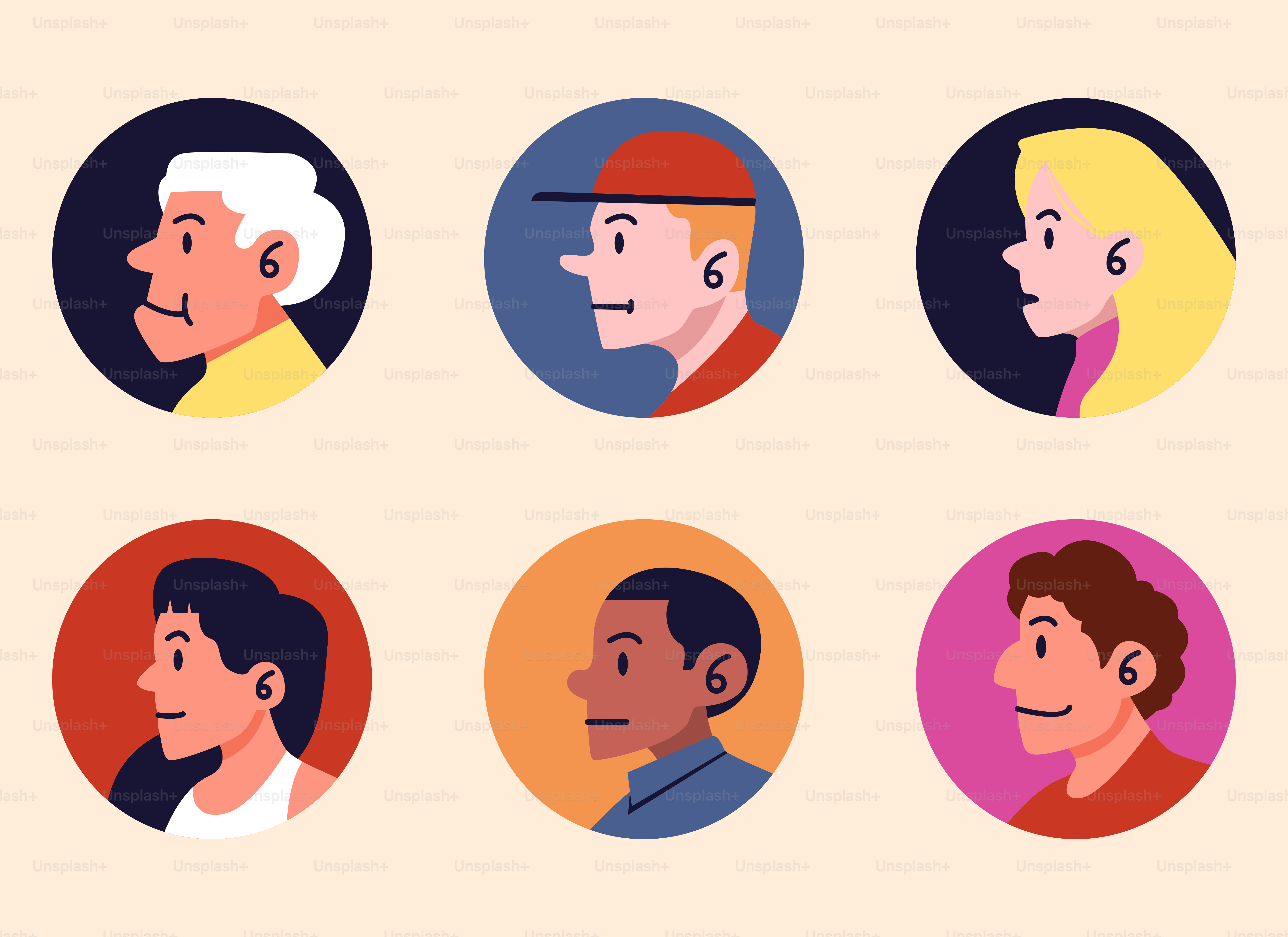 A group of people that are in a circle