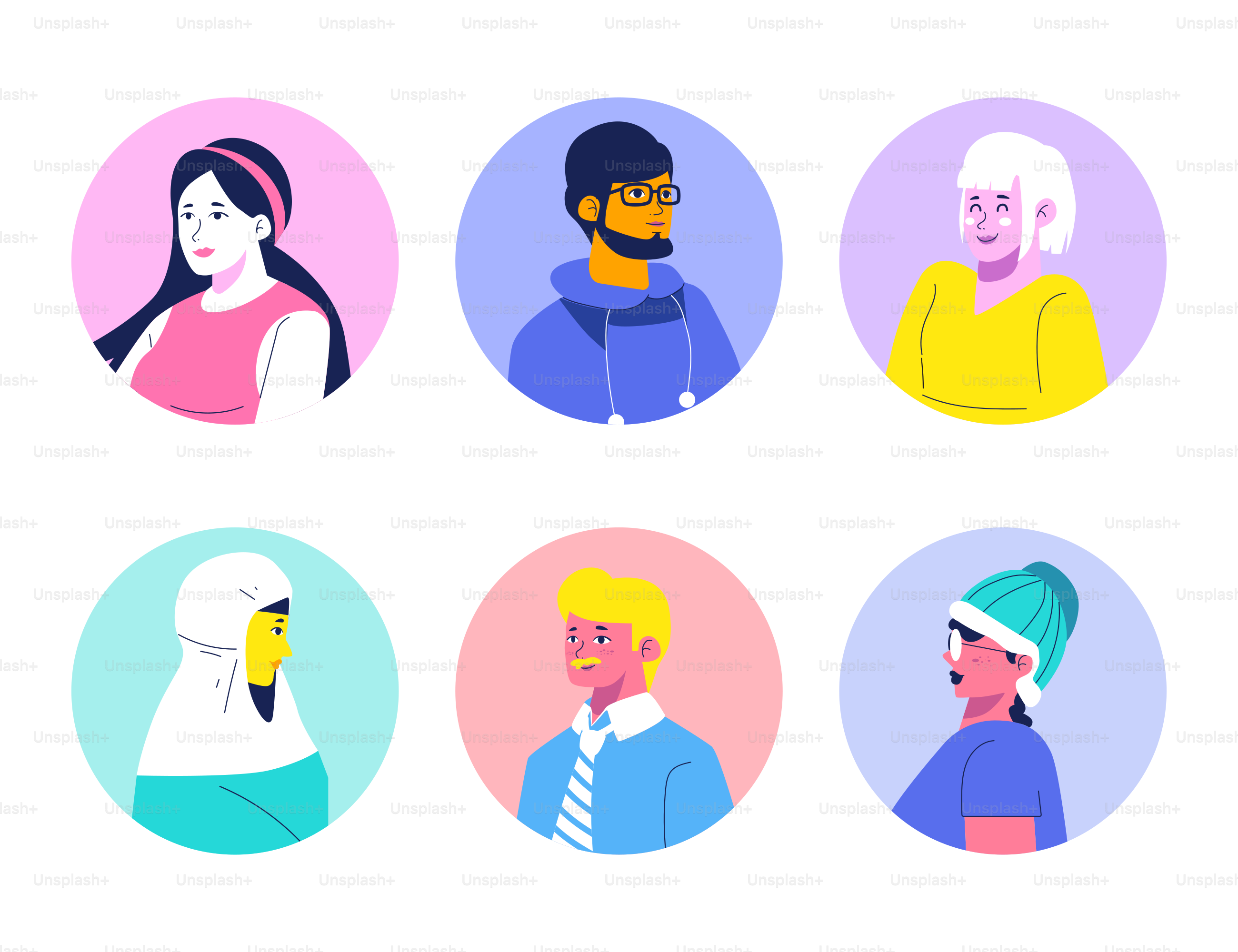 A bunch of people that are in a circle