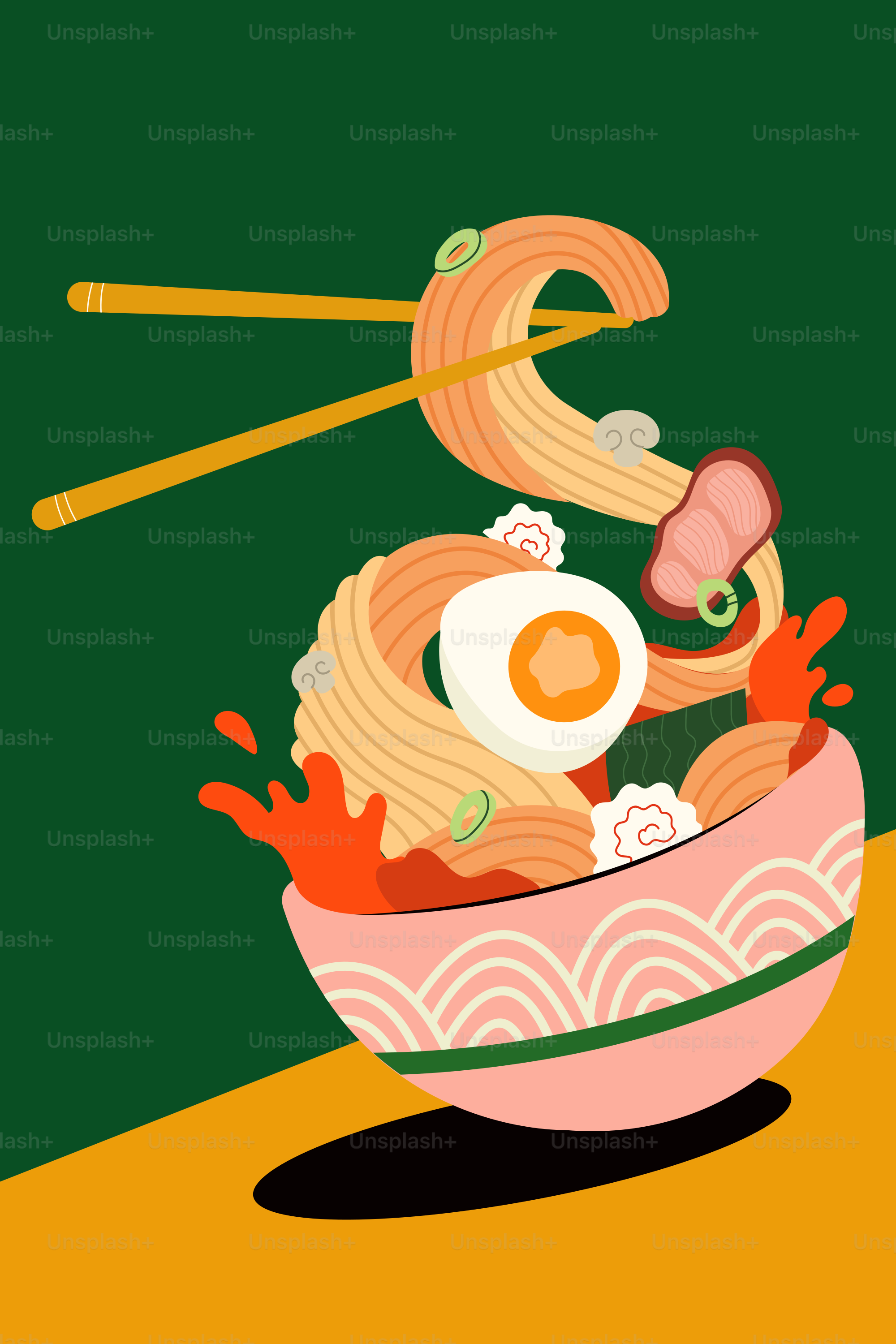 Espaguete com almôndegas com molho de tomate e tomate. vetor – Imagem  grátis sobre Papel de parede na Unsplash, image size:3000x4500