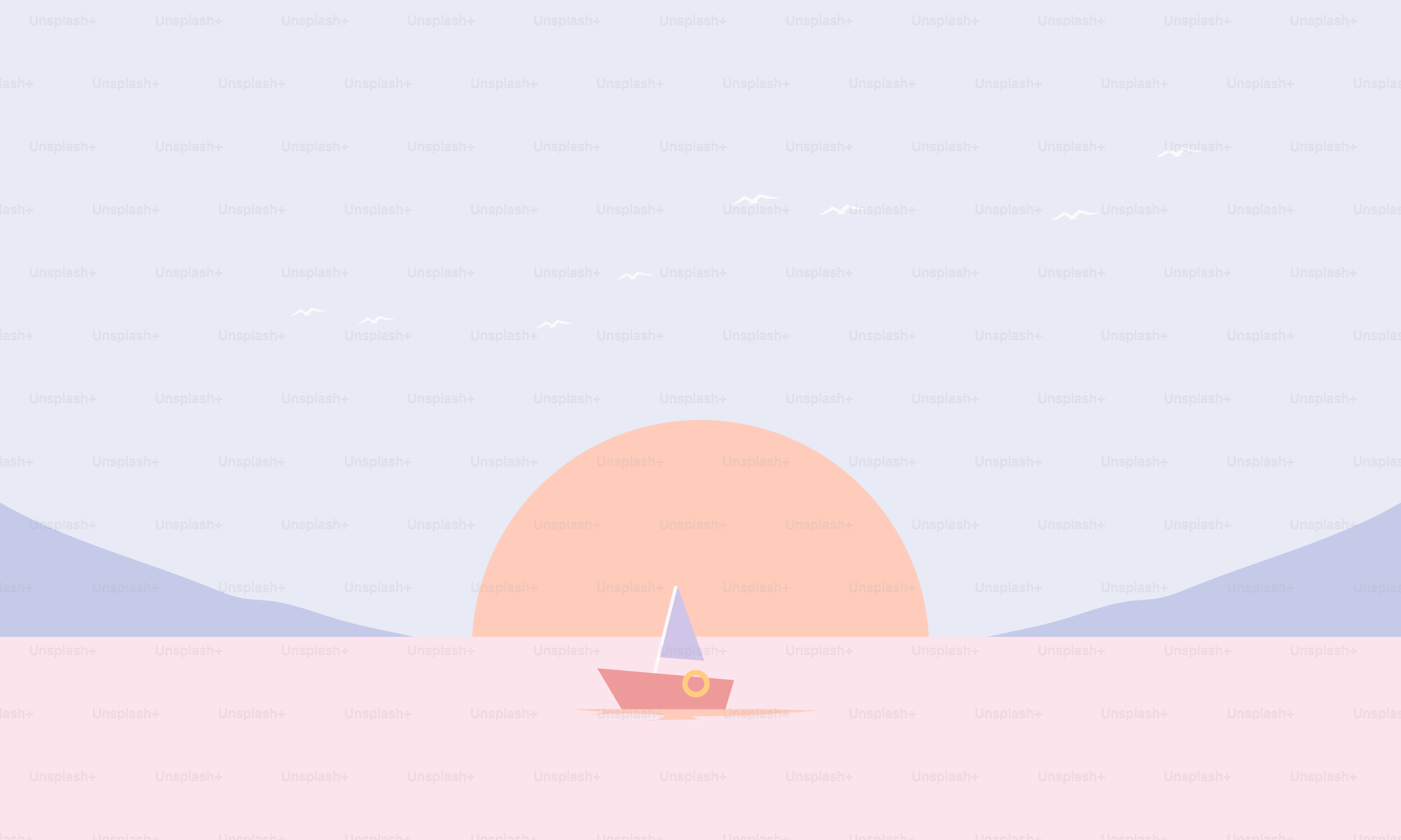 A small boat floating on top of a body of water