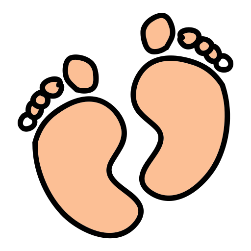 A picture of a pair of feet