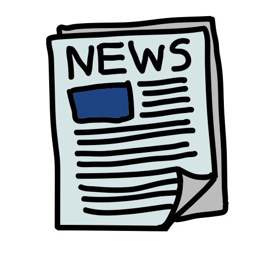 Un periódico con la palabra noticias