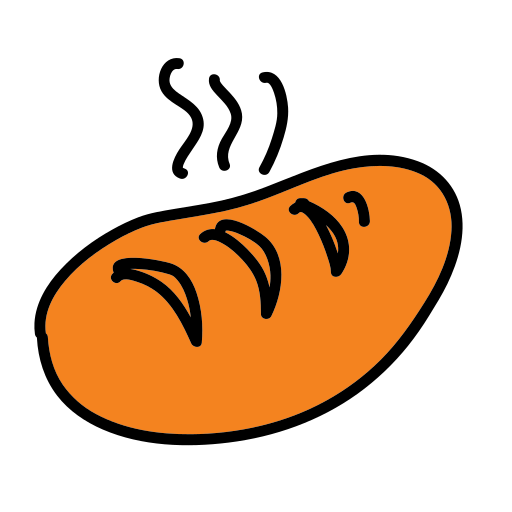 A hot dog with smoke coming out of it