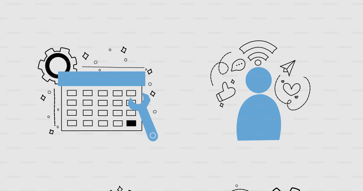 A set of four different icons vector – Illustration Image on Unsplash