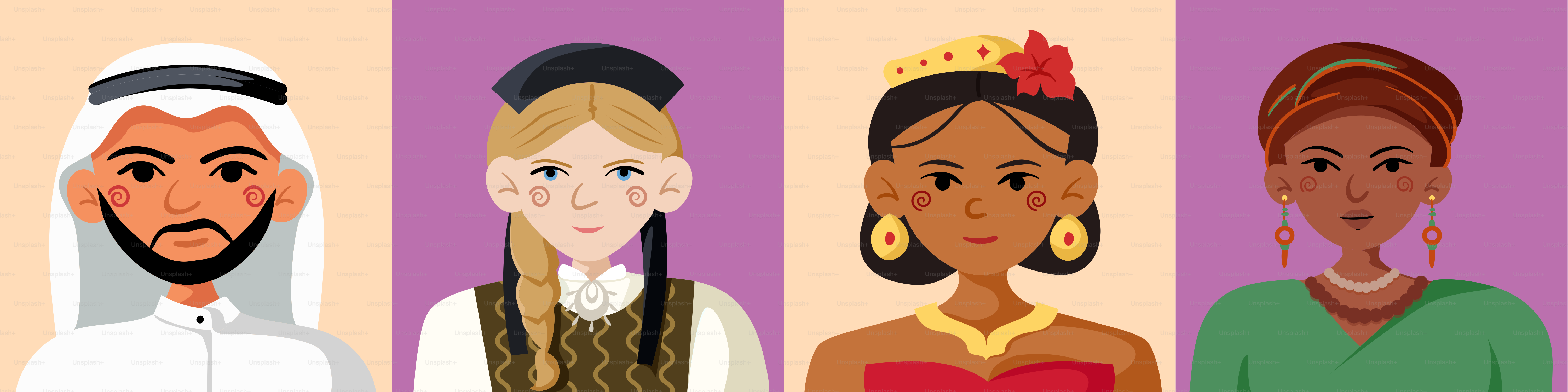 A group of people standing next to each other