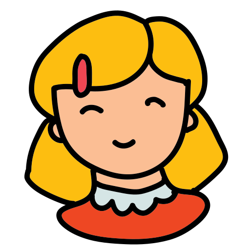 A woman with blonde hair wearing a red dress