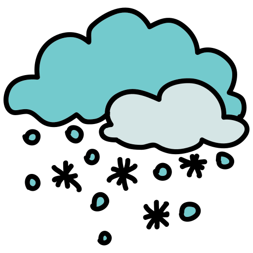 Eine Wolke, aus der Regen herauskam