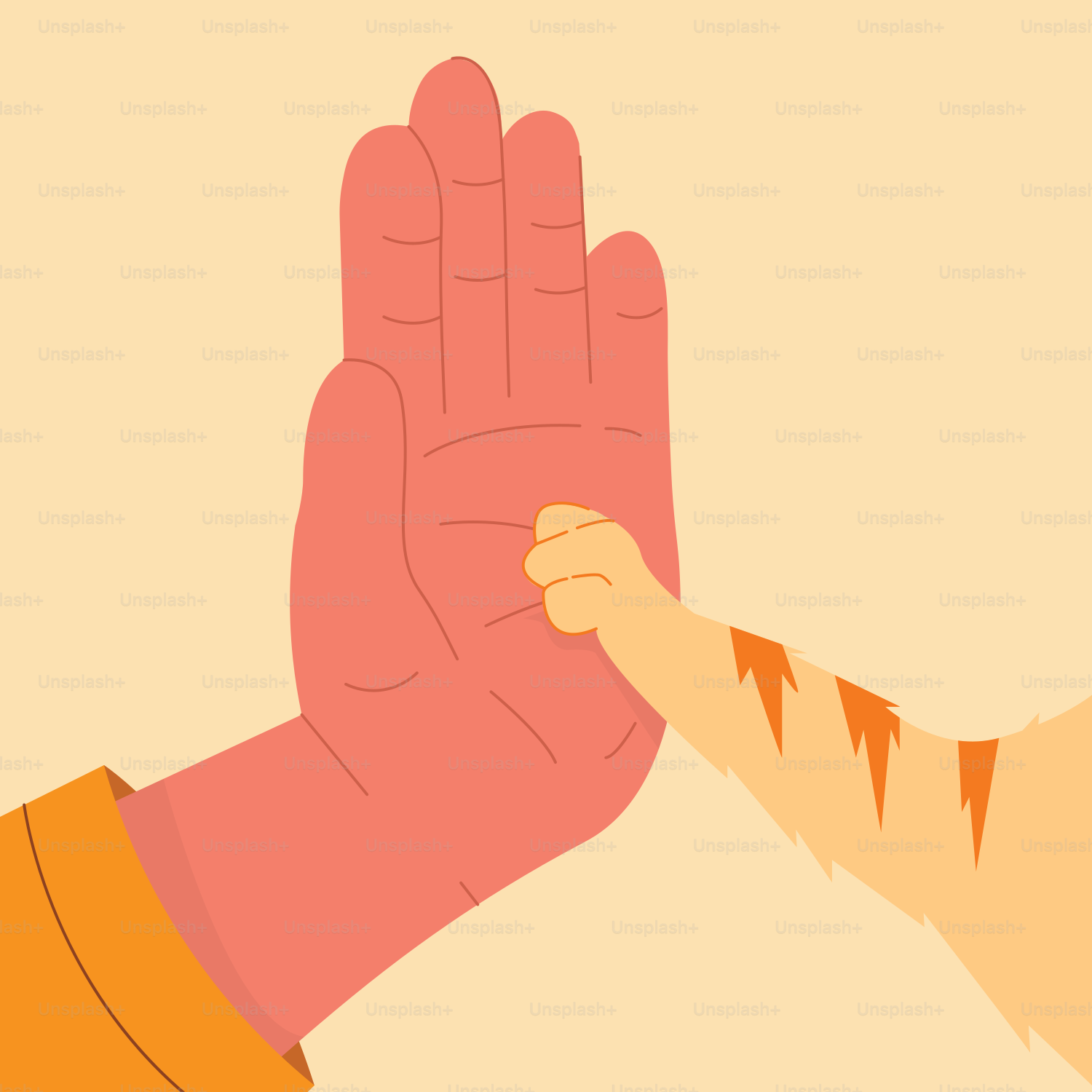 Um par de pessoas que estão de mãos dadas