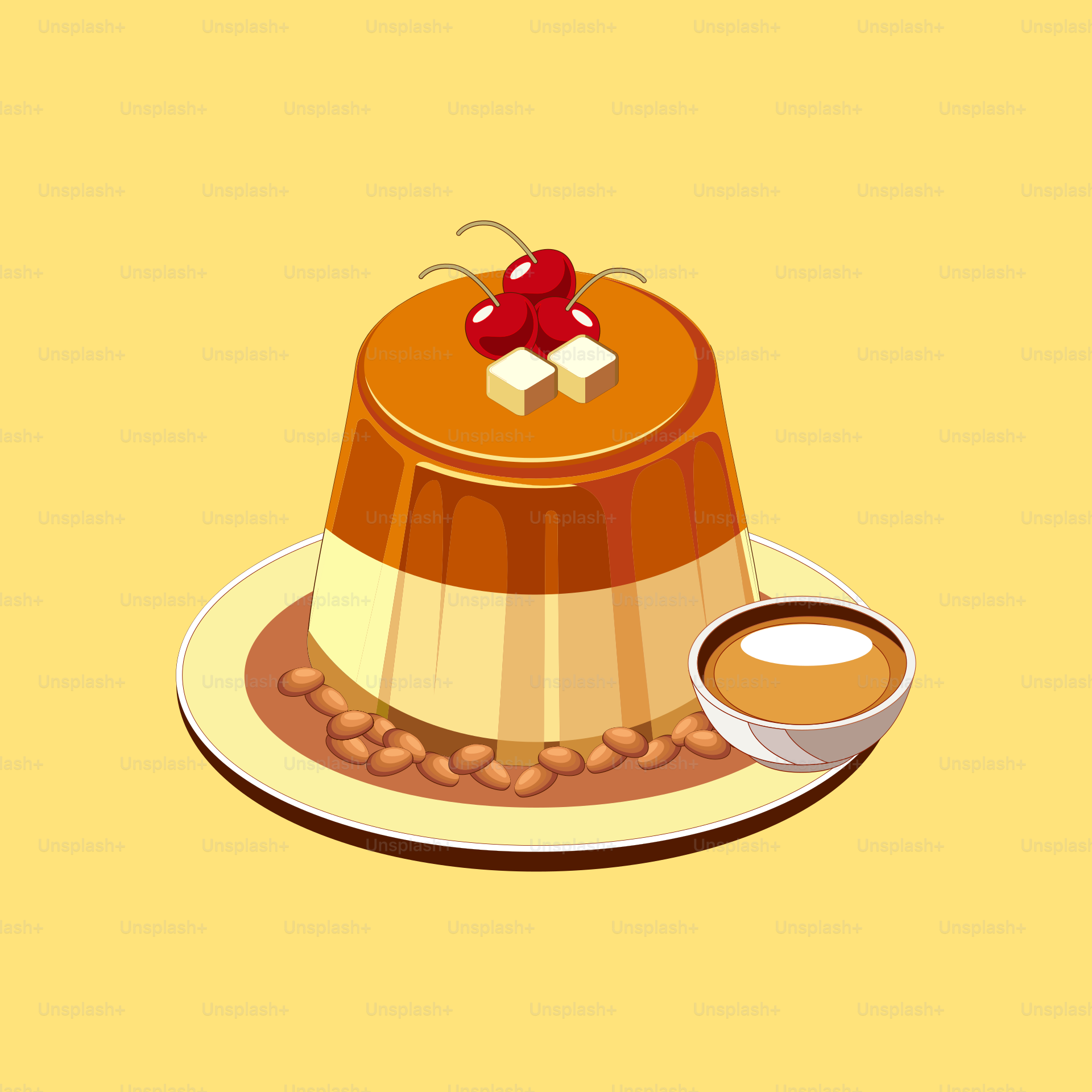 A plate of food with a cup of coffee next to it