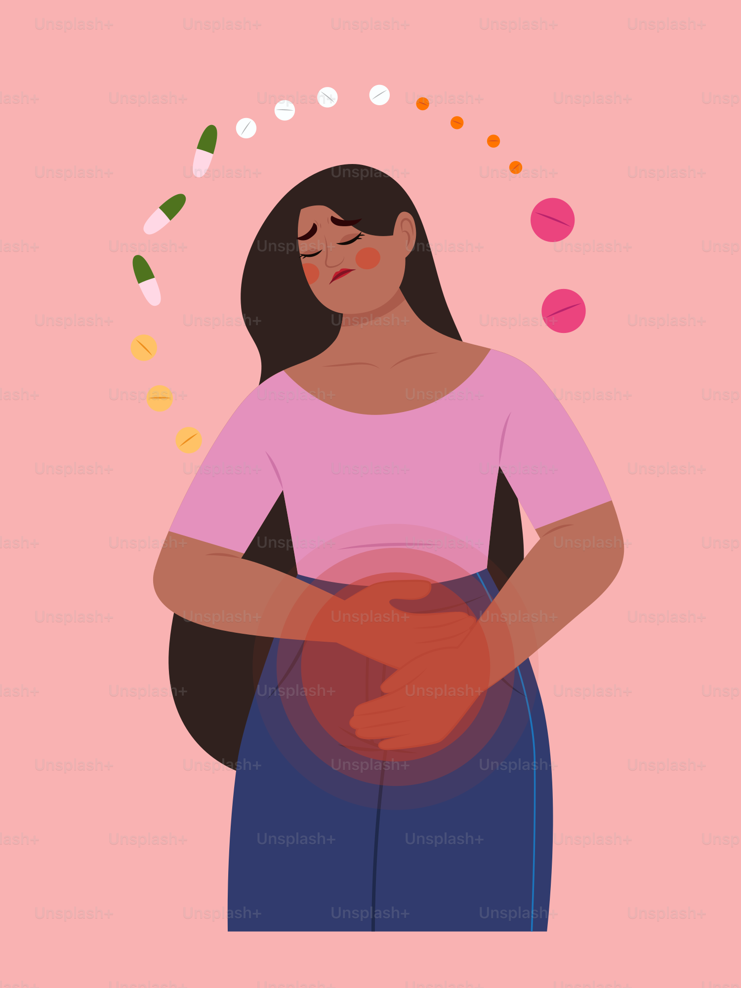 A woman holding a ball of yarn in her hands