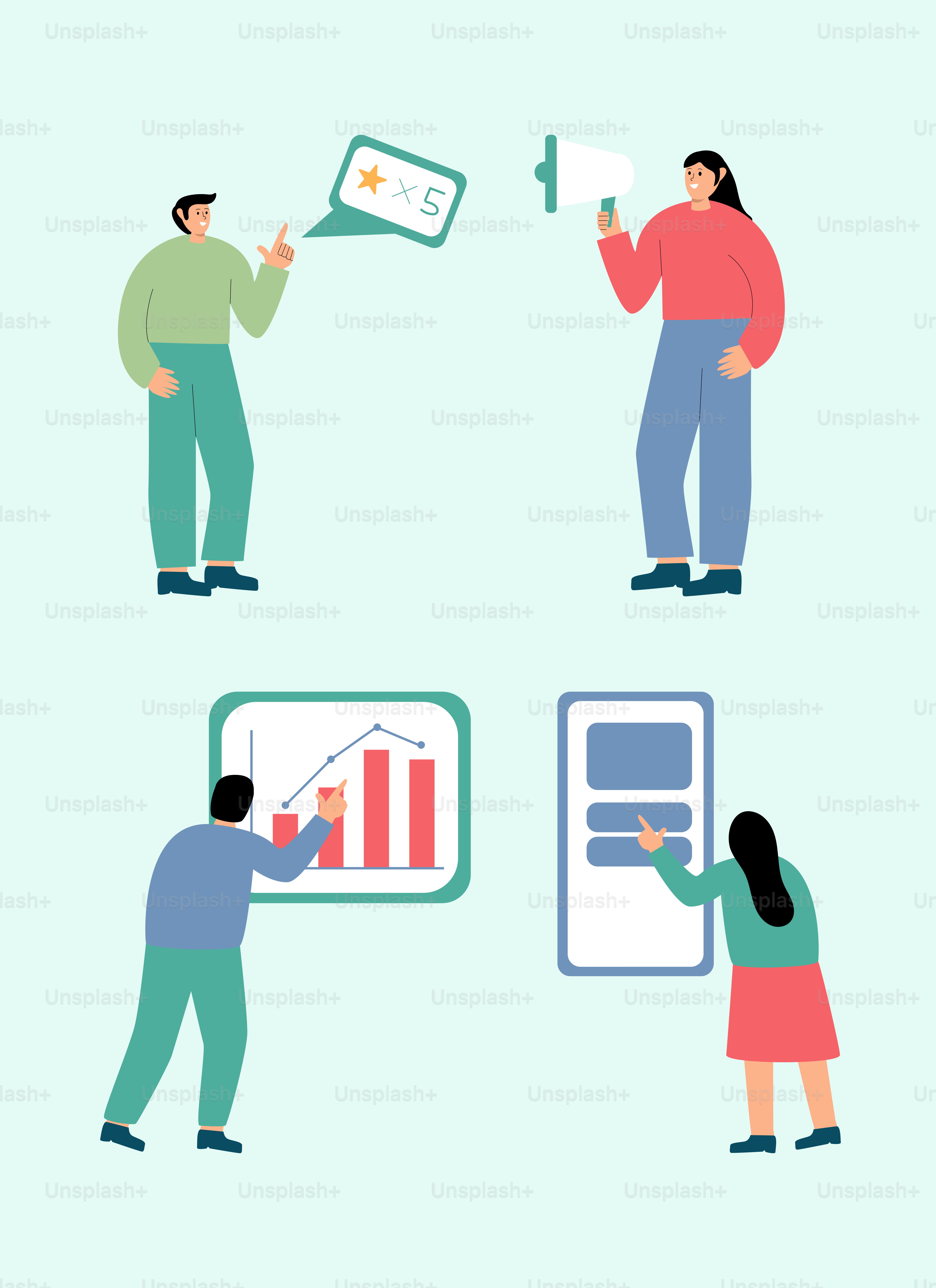 Um grupo de pessoas lado a lado