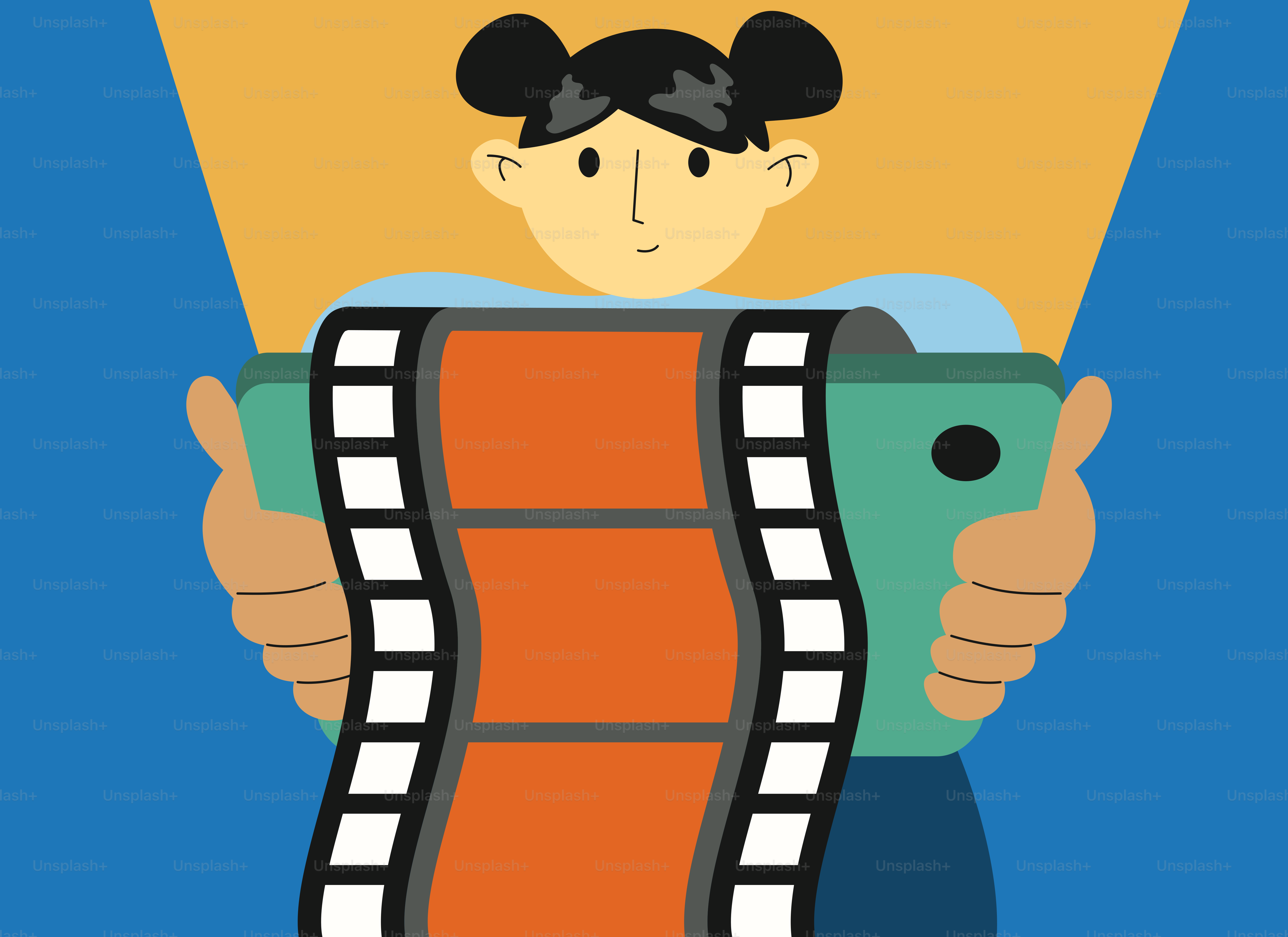 Una persona sosteniendo un libro con un ratón encima