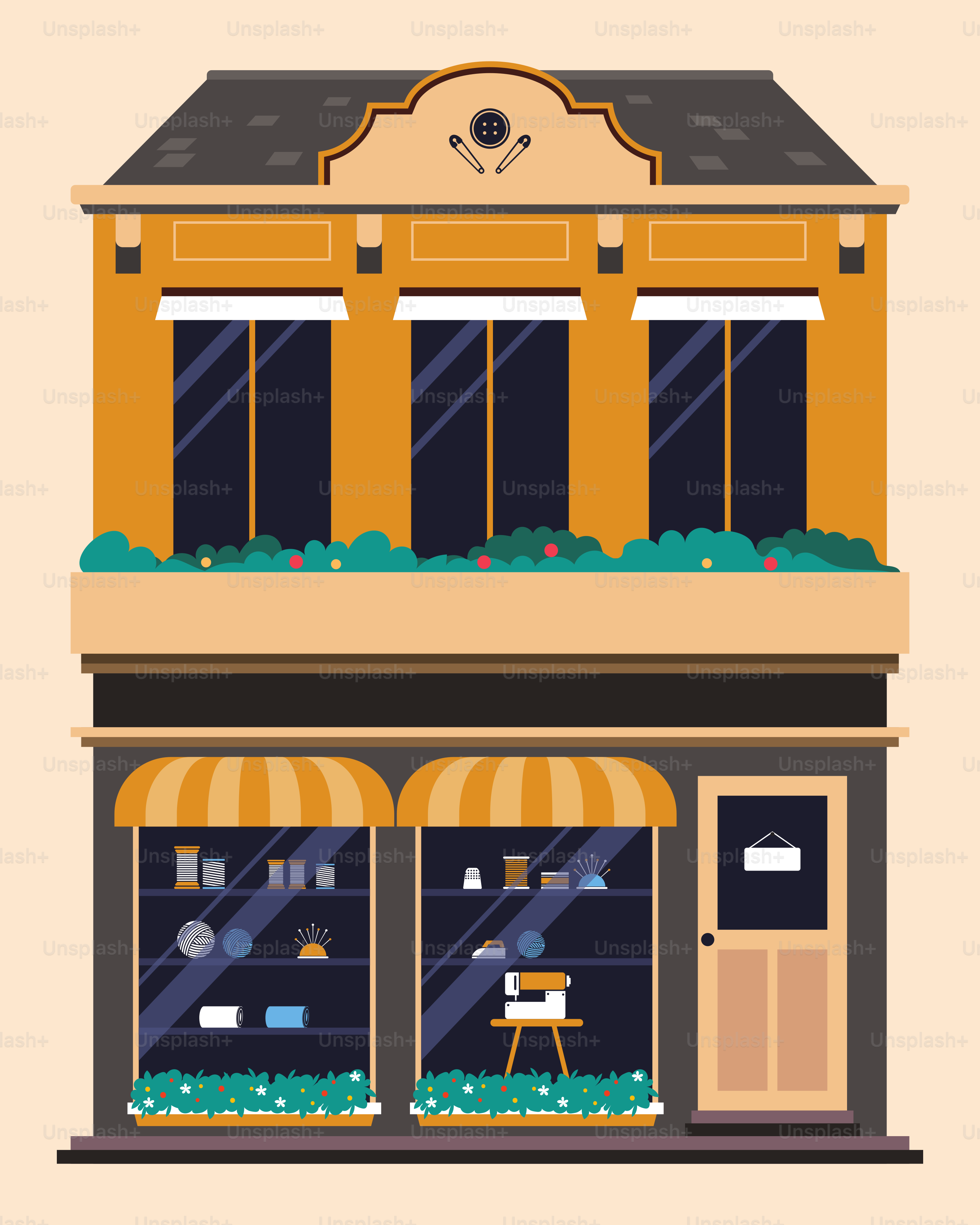 La fachada de un edificio con un reloj en la parte superior