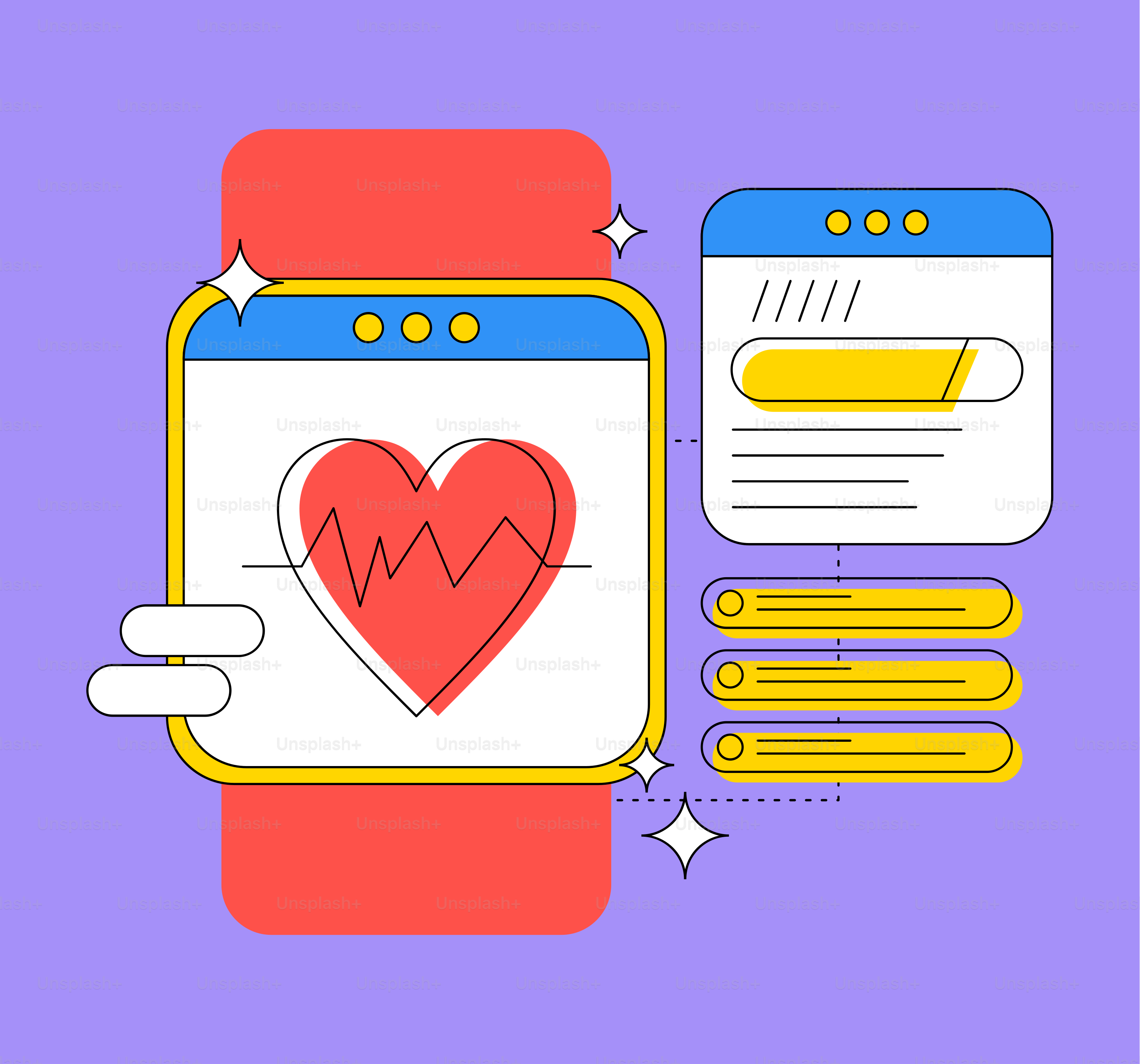 Eine Hand, die ein Smartphone mit einem Herz auf dem Bildschirm hält