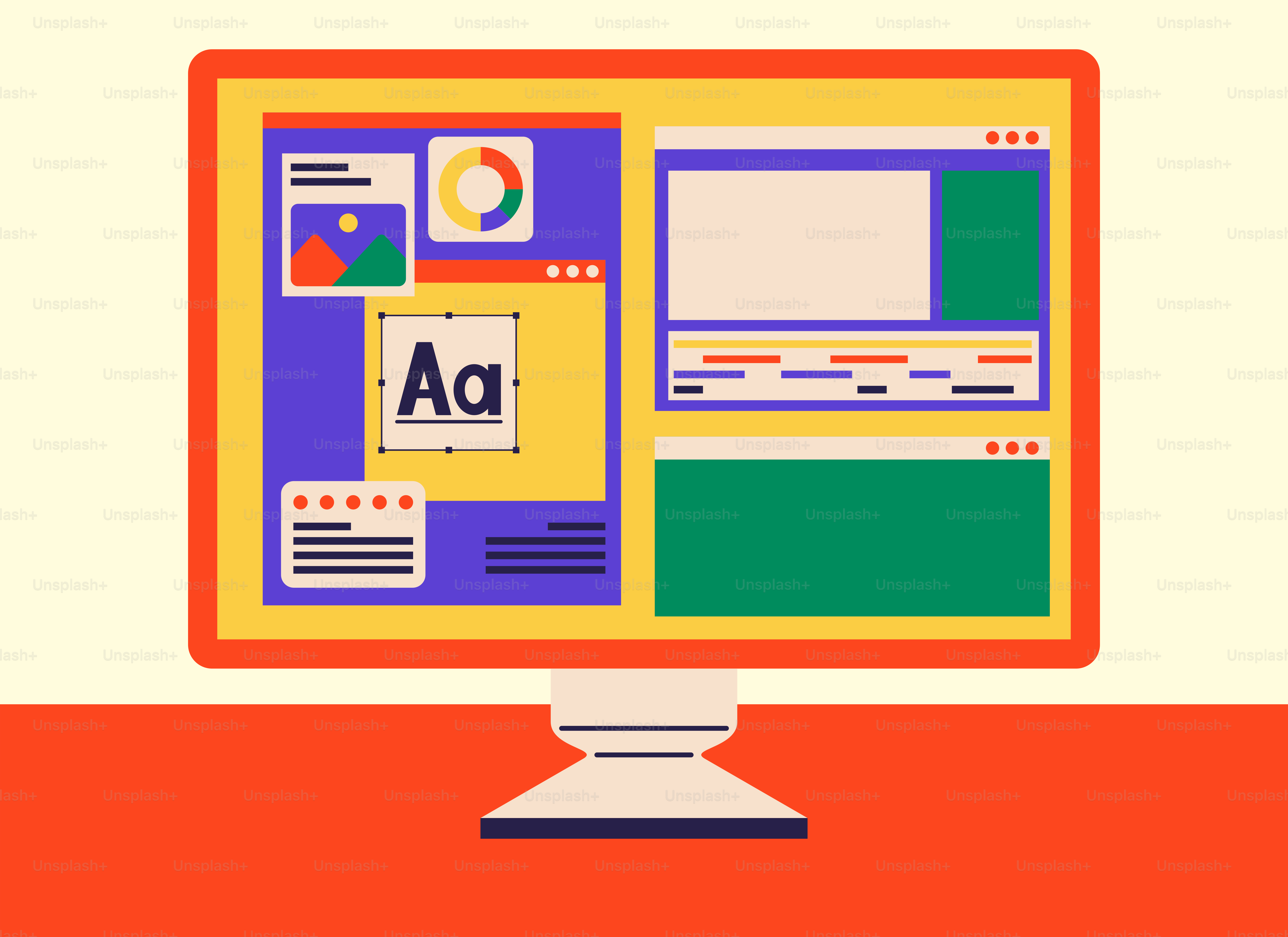 A computer screen with the words how to make a website on it