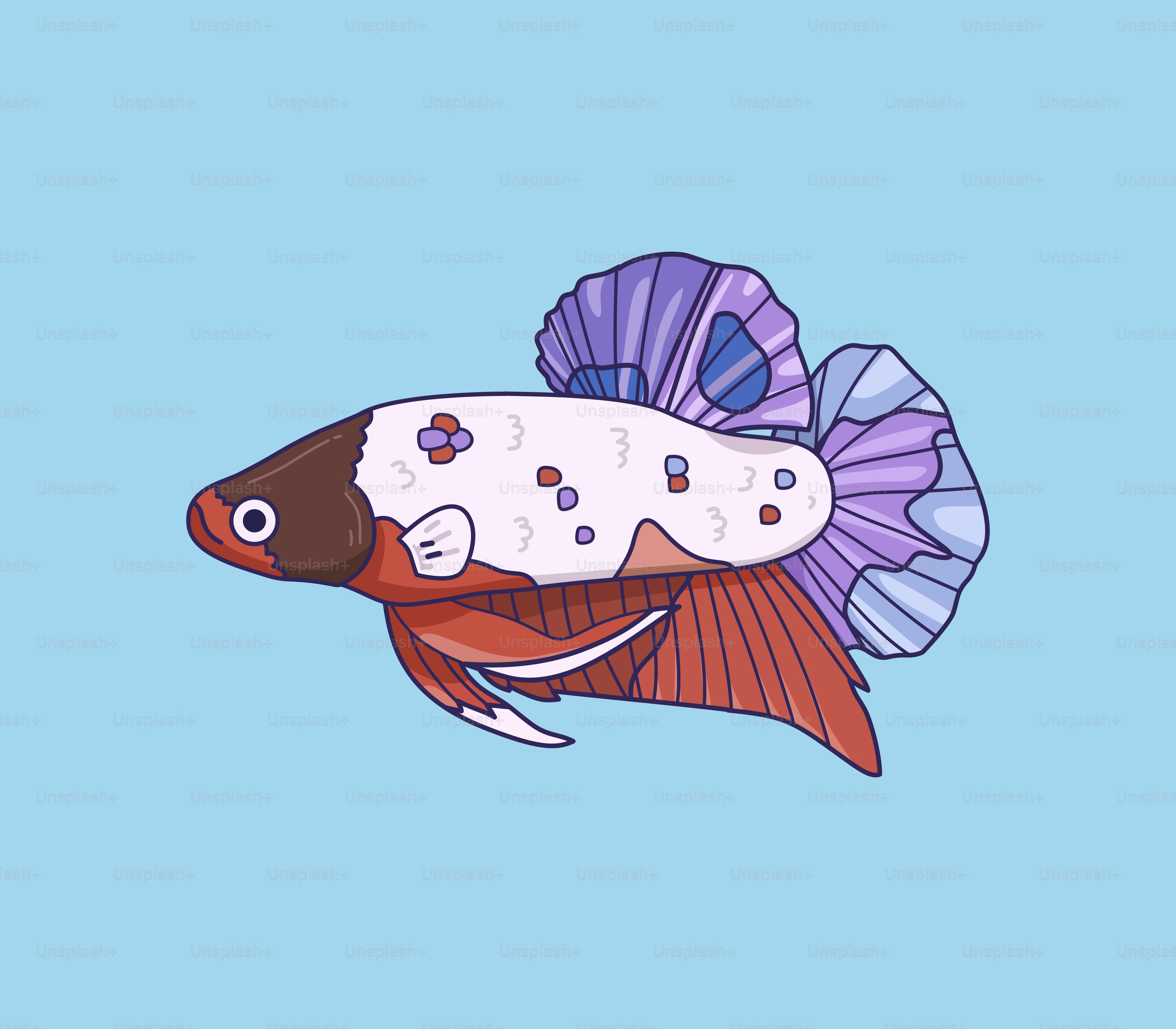 A fish that is floating in the air