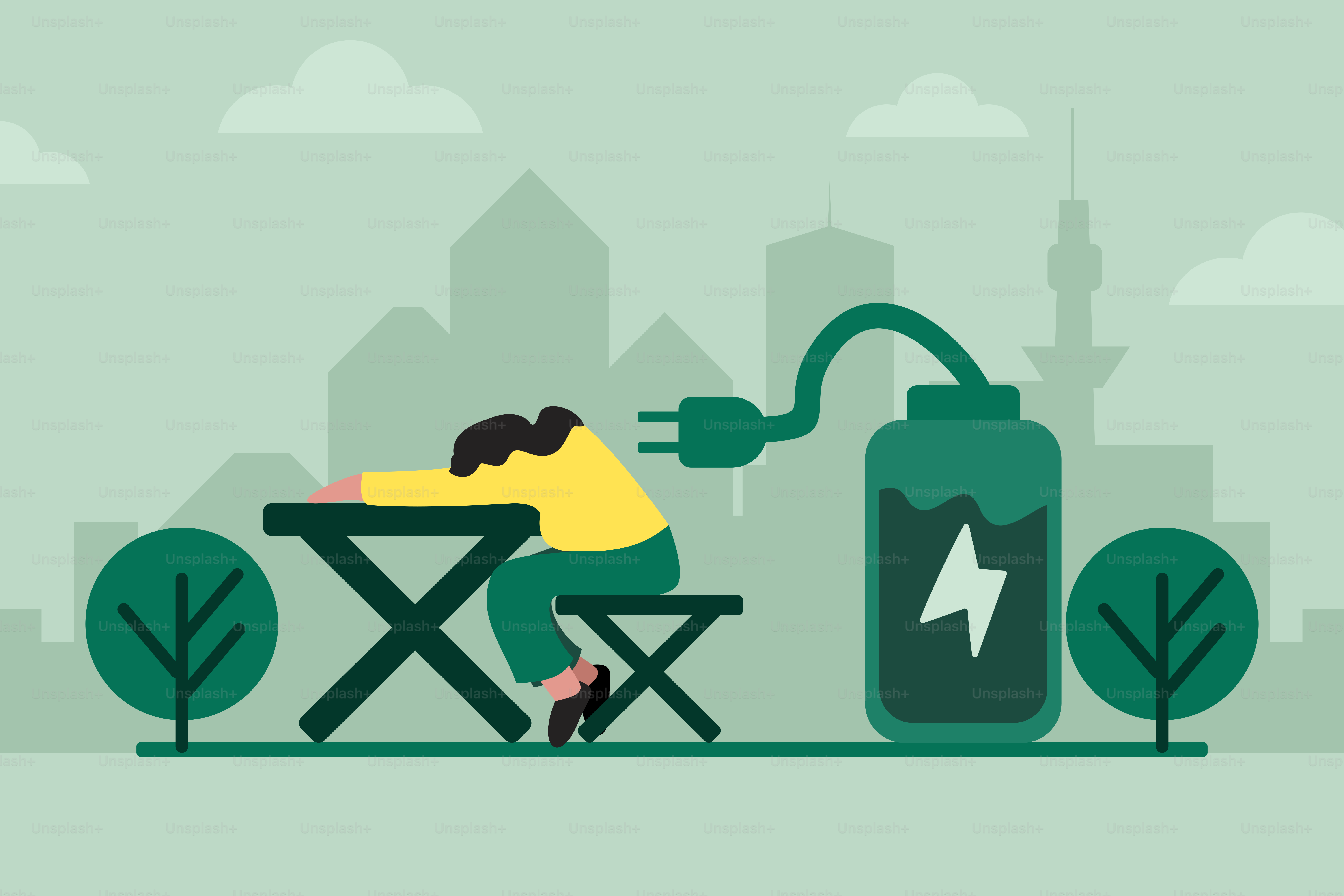 A man sitting at a table with a bottle of water in front of him