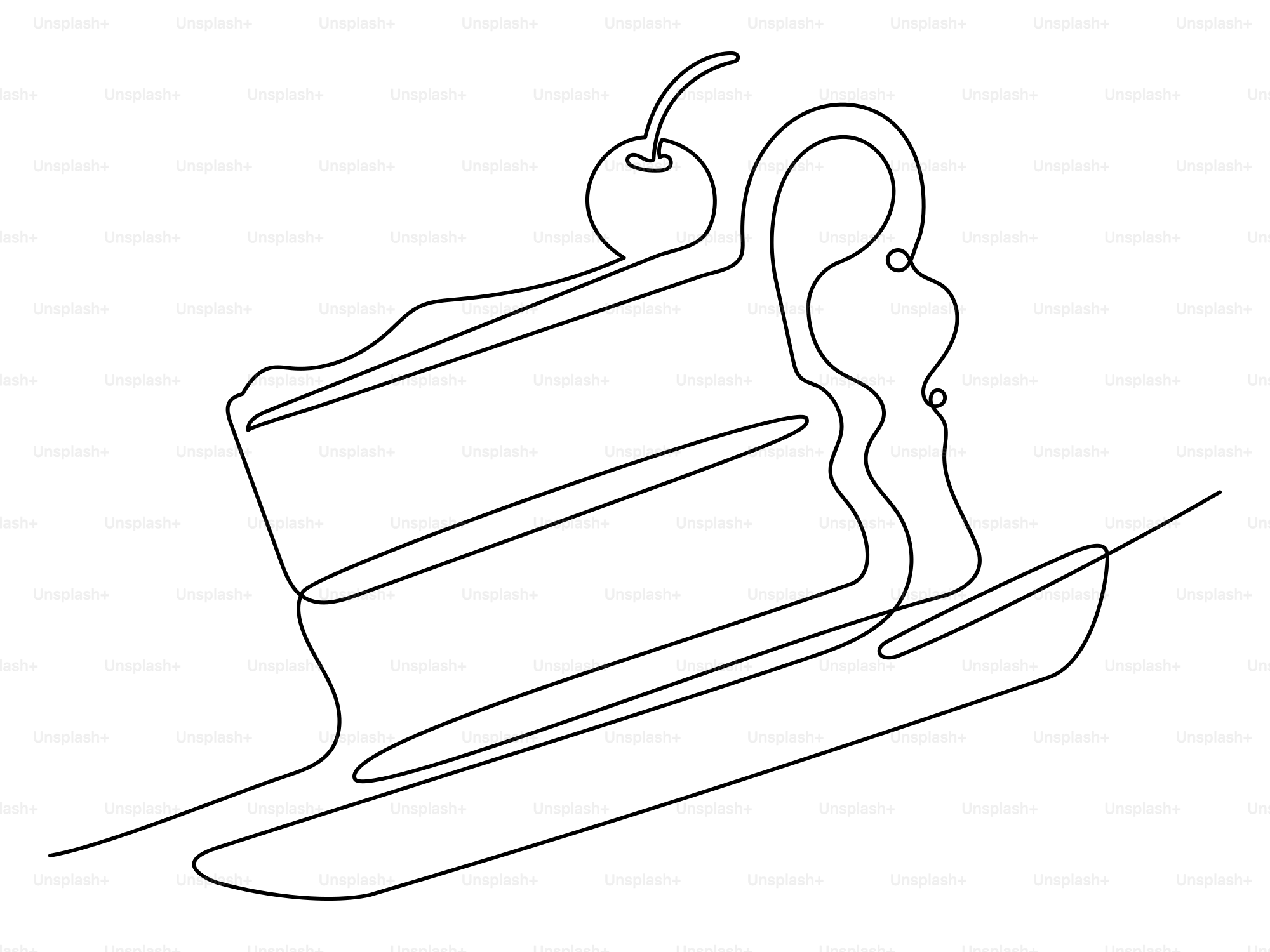 A piece of cake sitting on top of a table