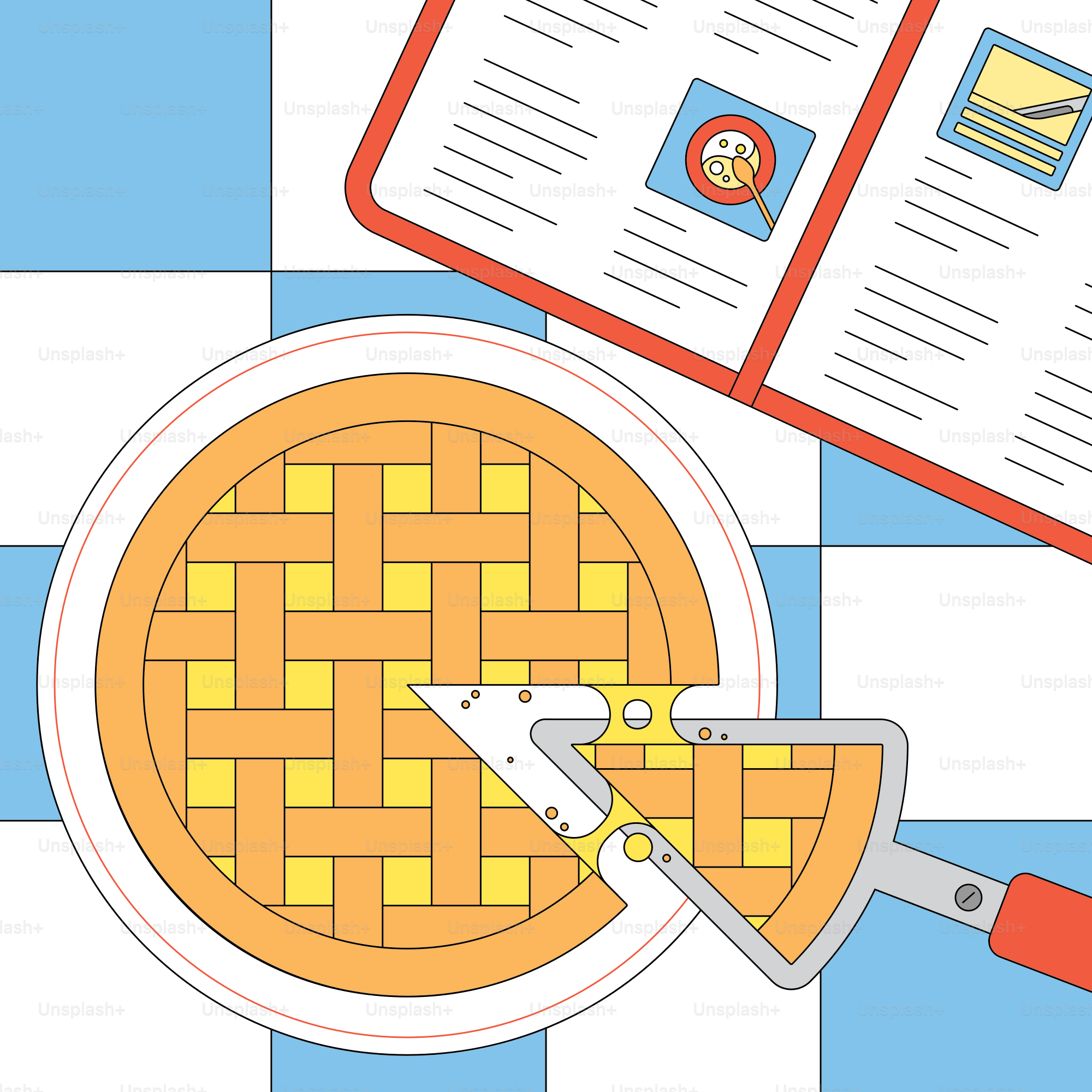 A piece of pie on a plate with a knife