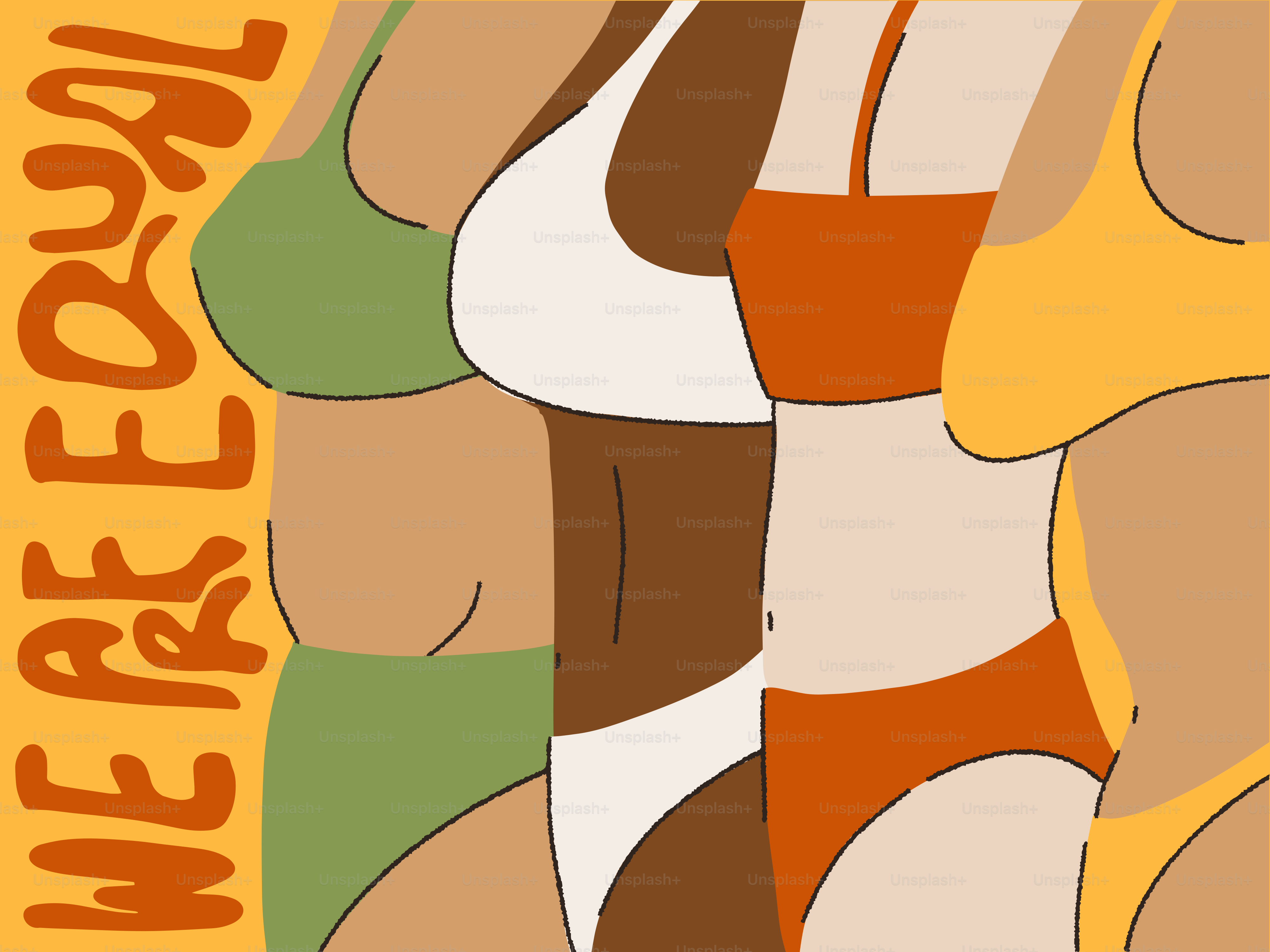 A picture of a woman's underwear with the words we are born on it