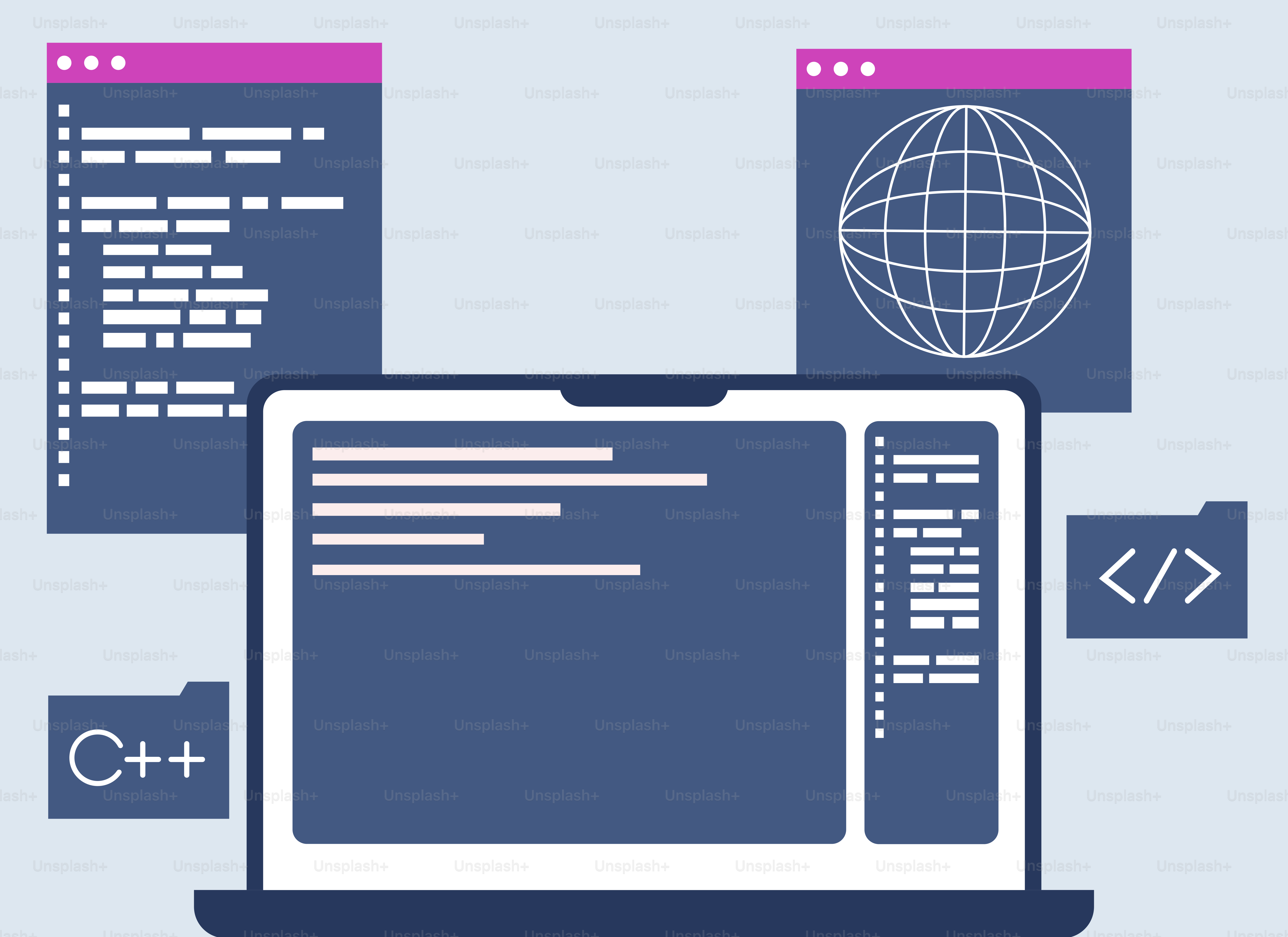 A computer screen with a bunch of icons on it