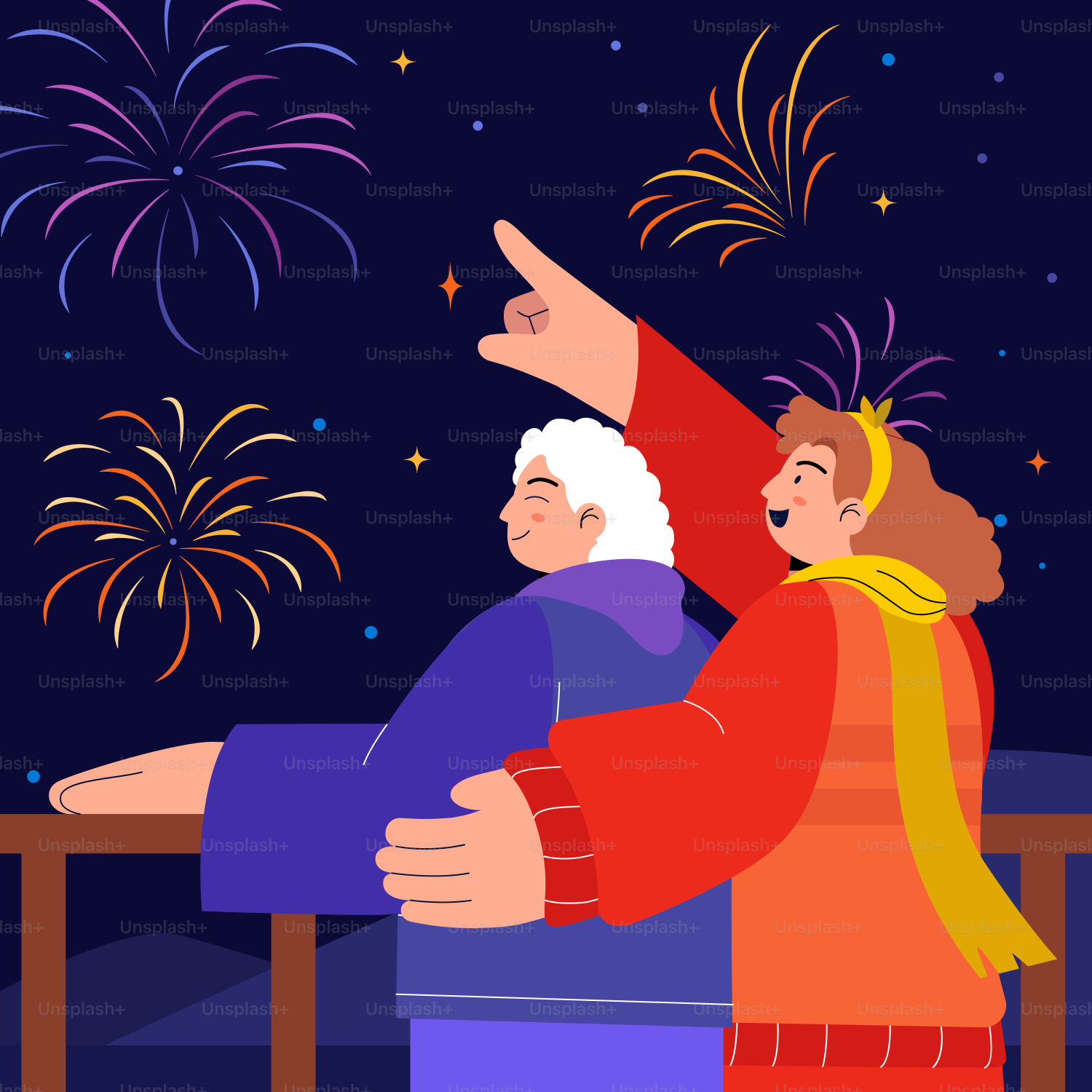 Ein paar Leute, die nebeneinander stehen