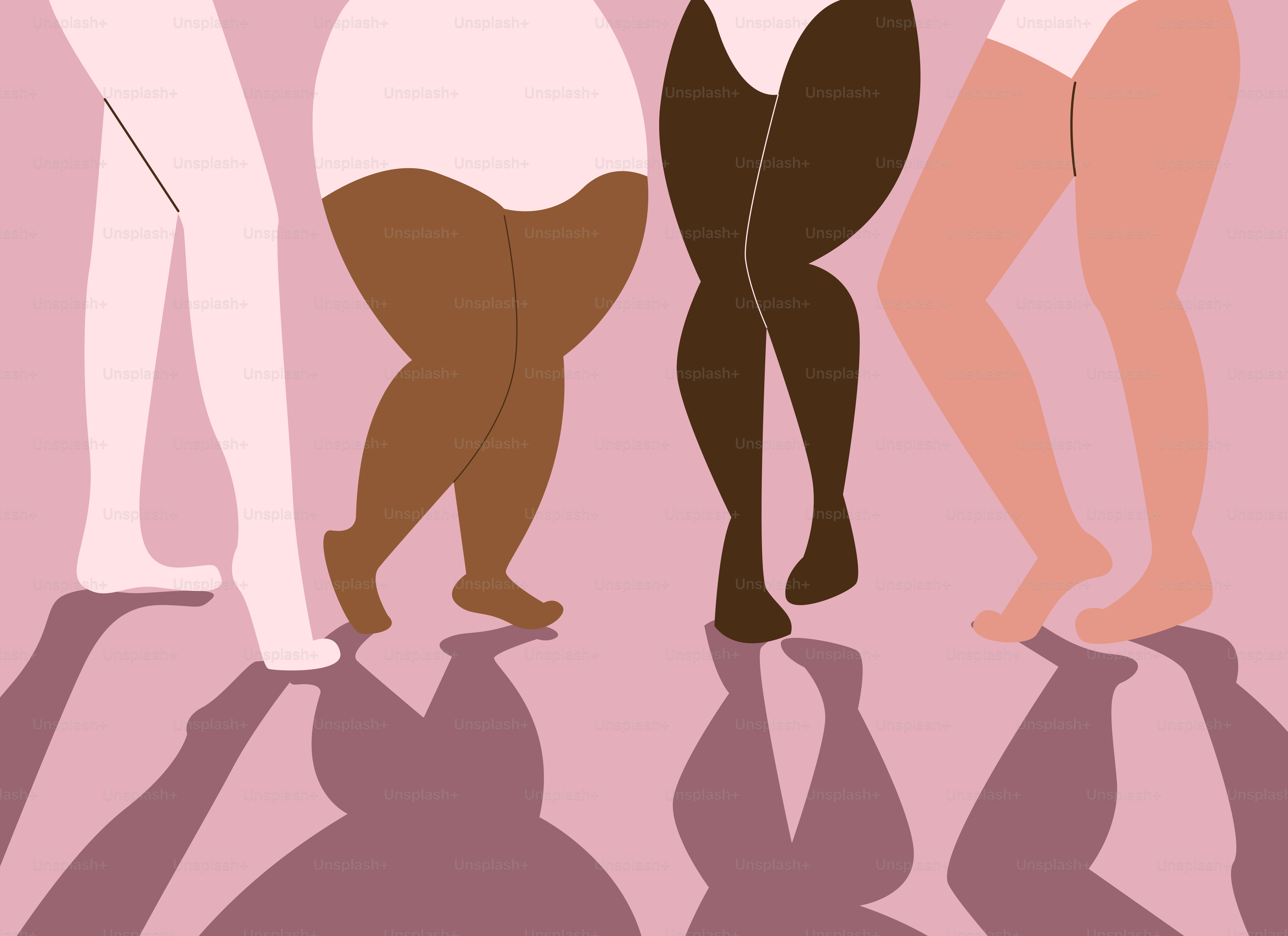 A couple of women standing next to each other