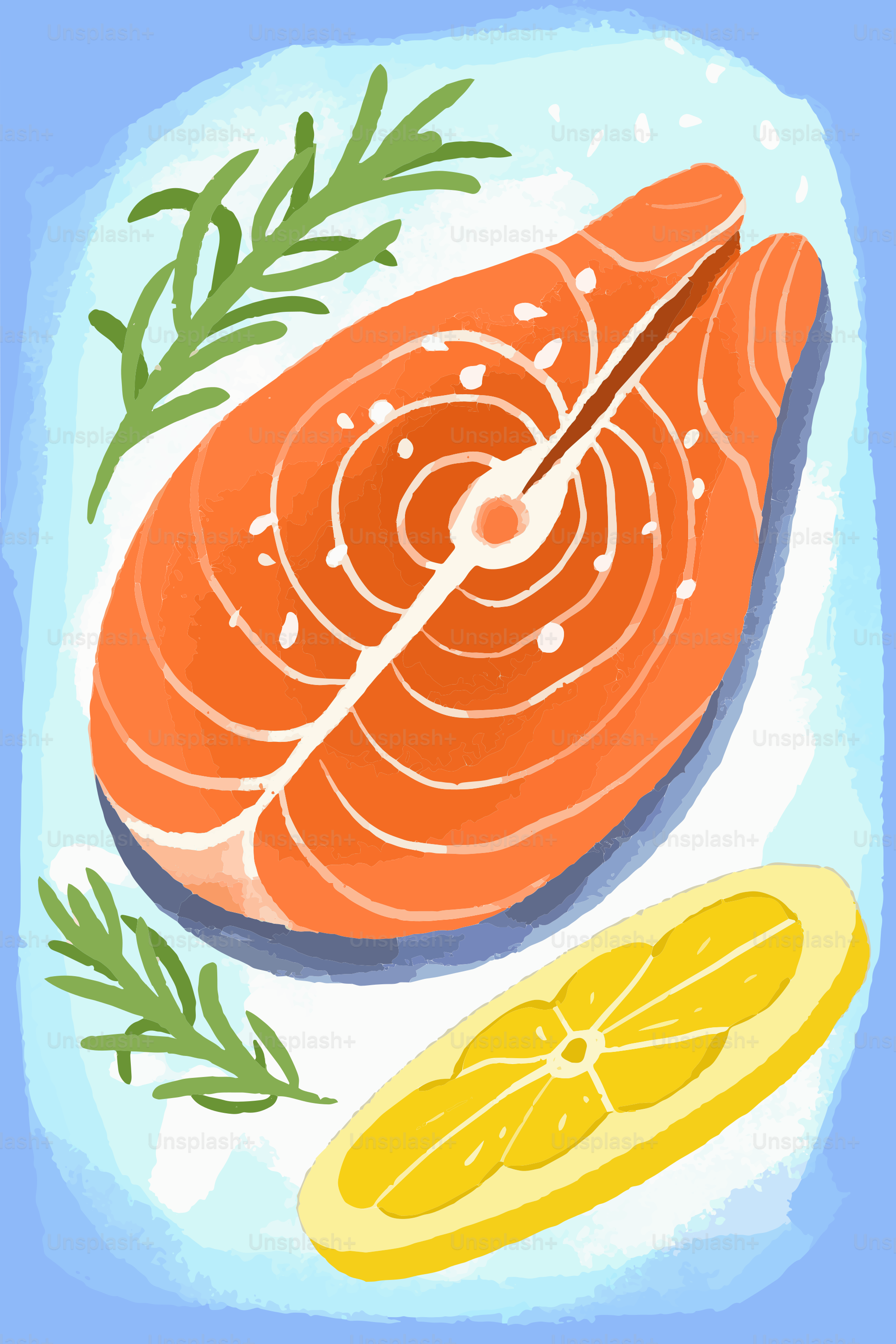 Un trozo de carne y un limón en un plato