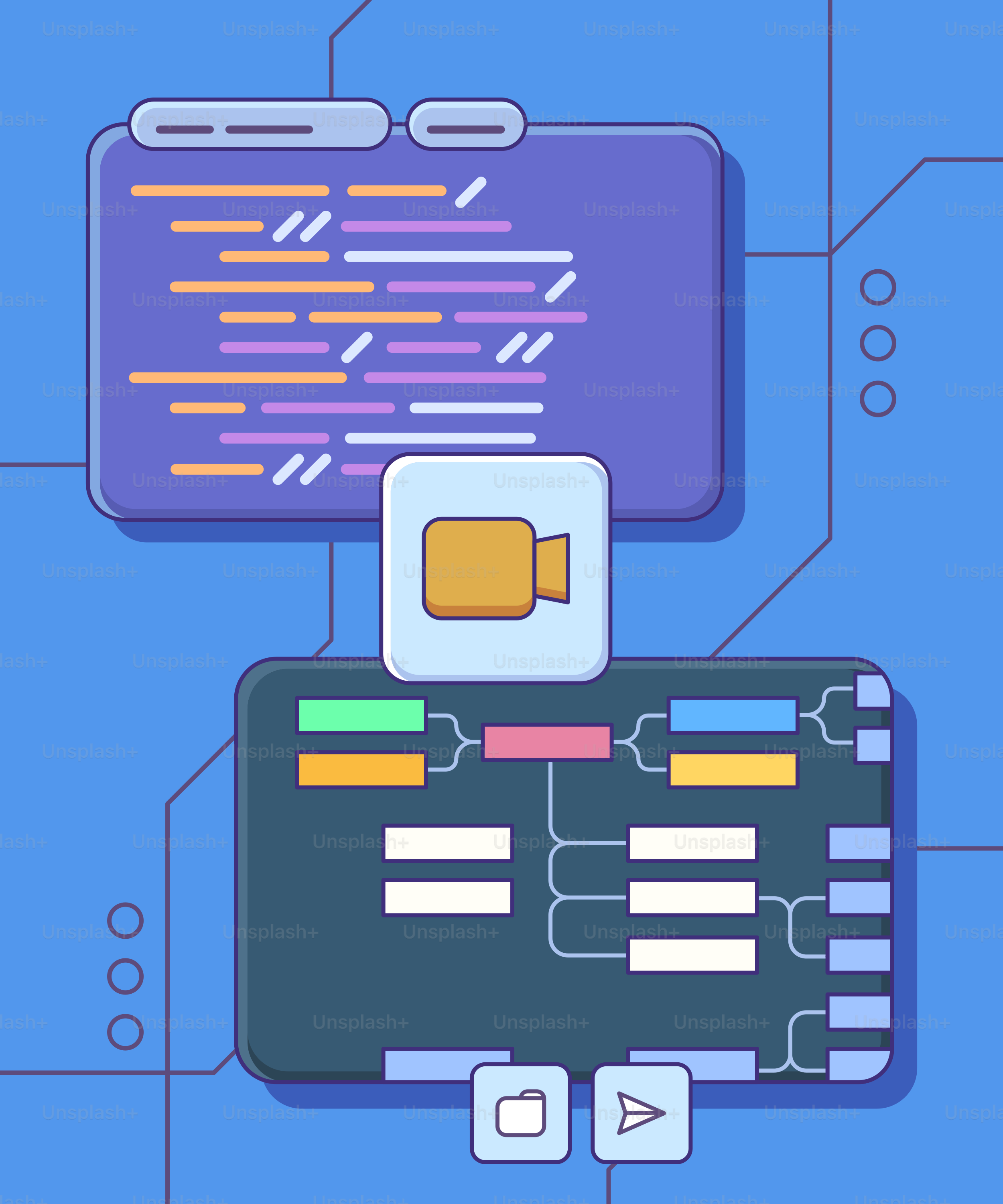 A computer screen with a programming program on it