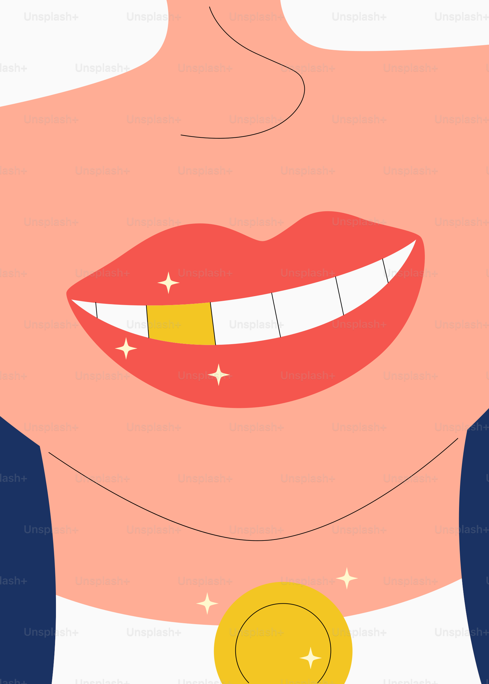 A woman with a gold medal around her neck