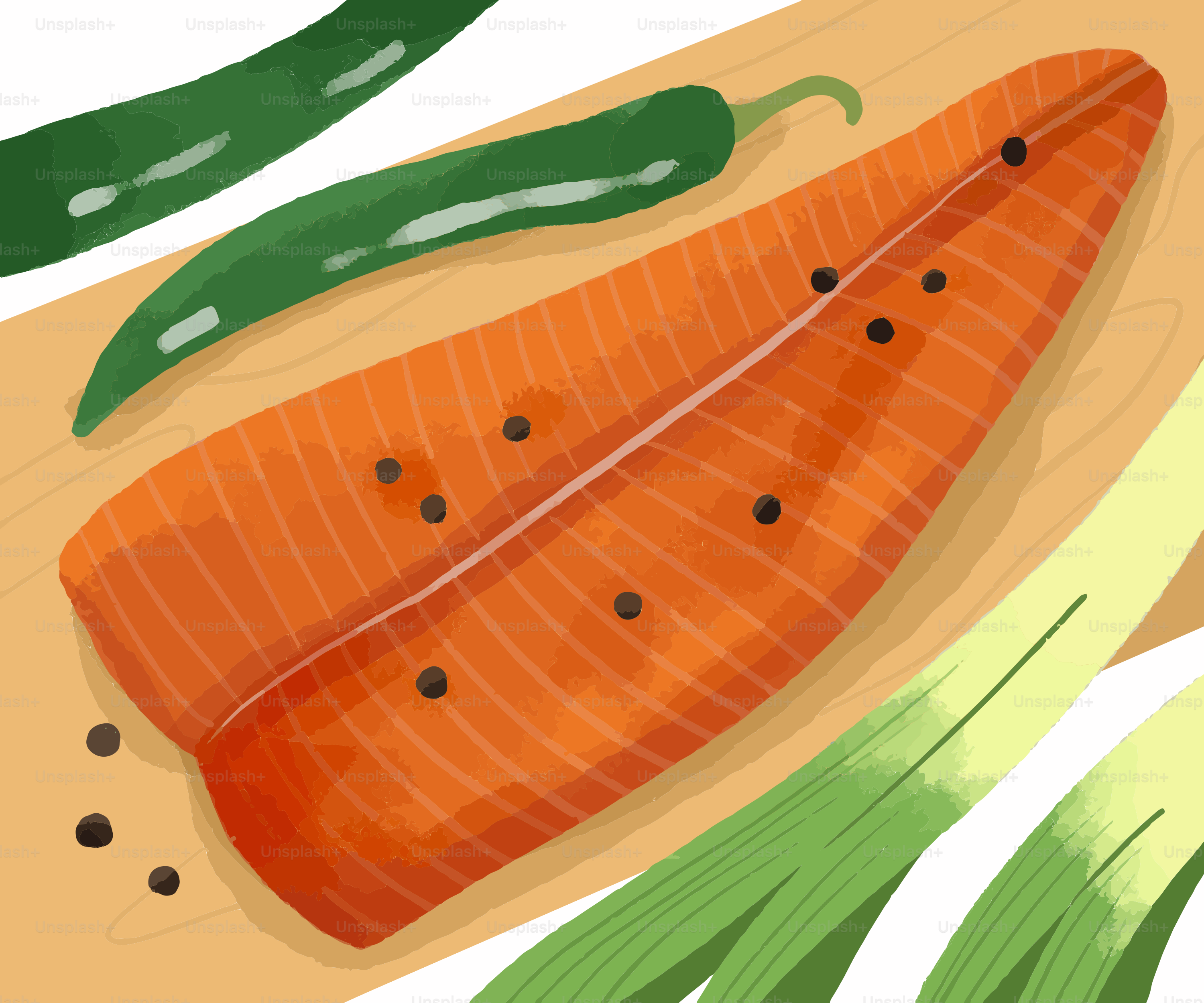 Un trozo de zanahoria sobre una tabla de cortar de madera