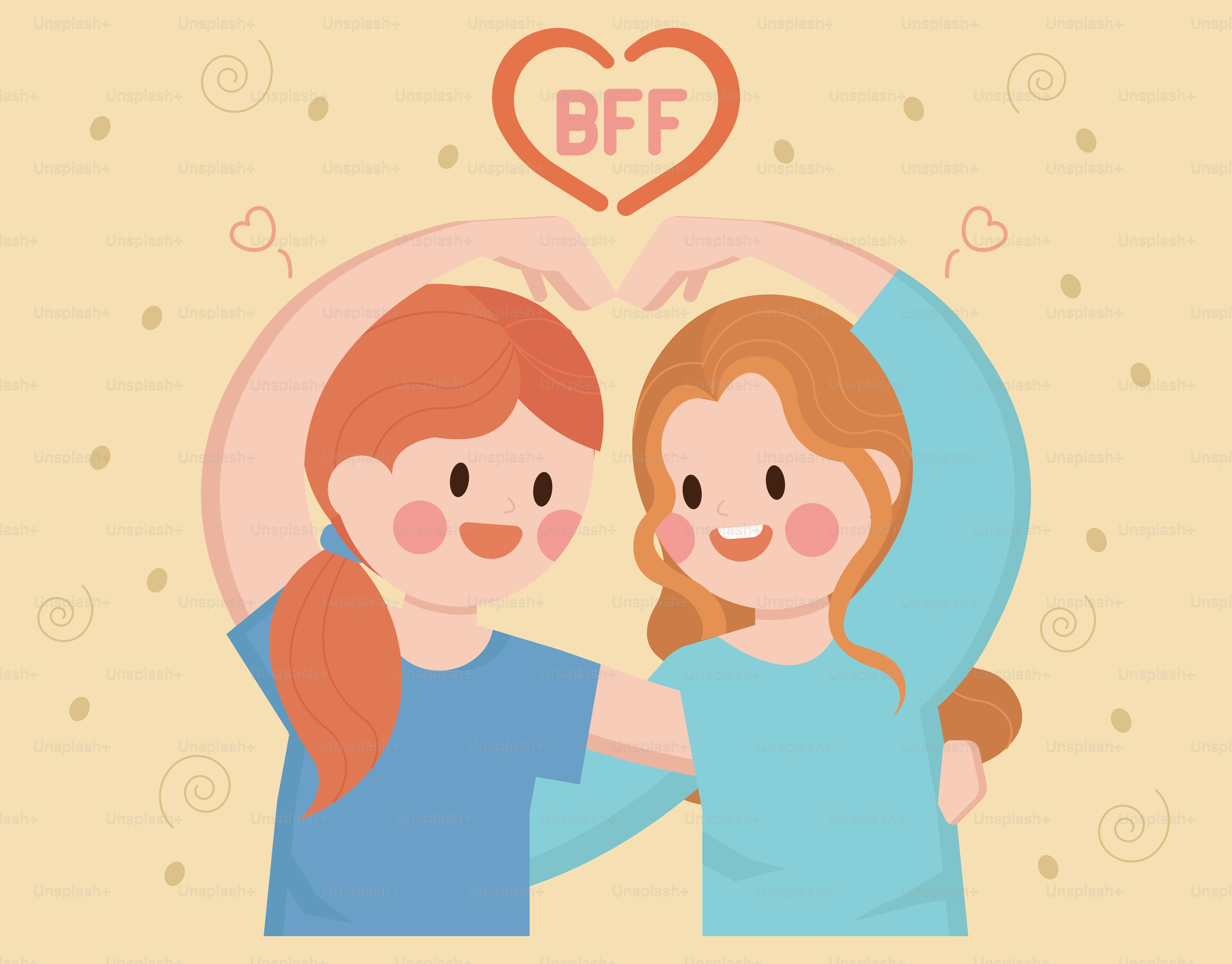 A couple of people that are standing in front of a heart