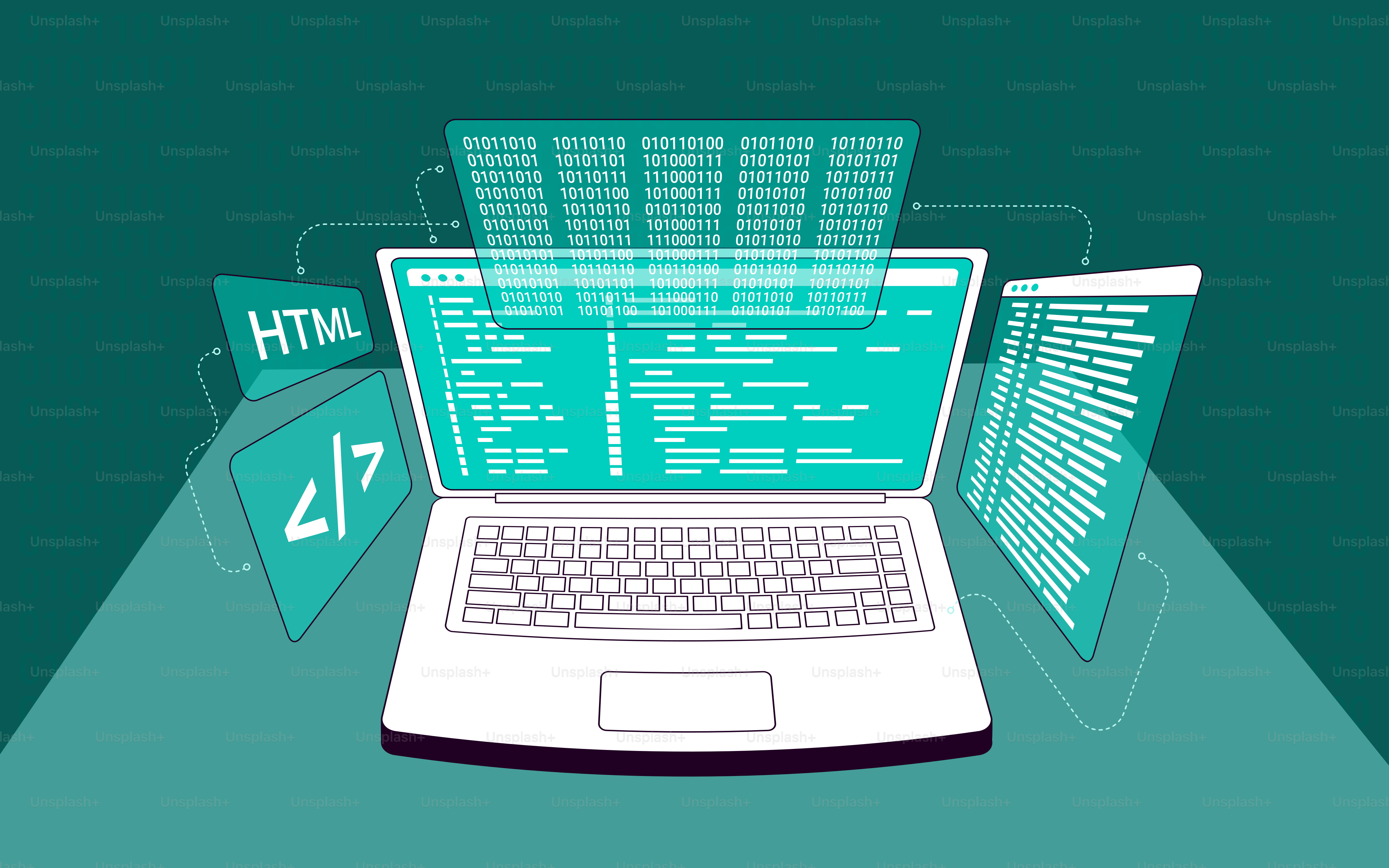 Um computador portátil que senta-se em cima de uma tabela