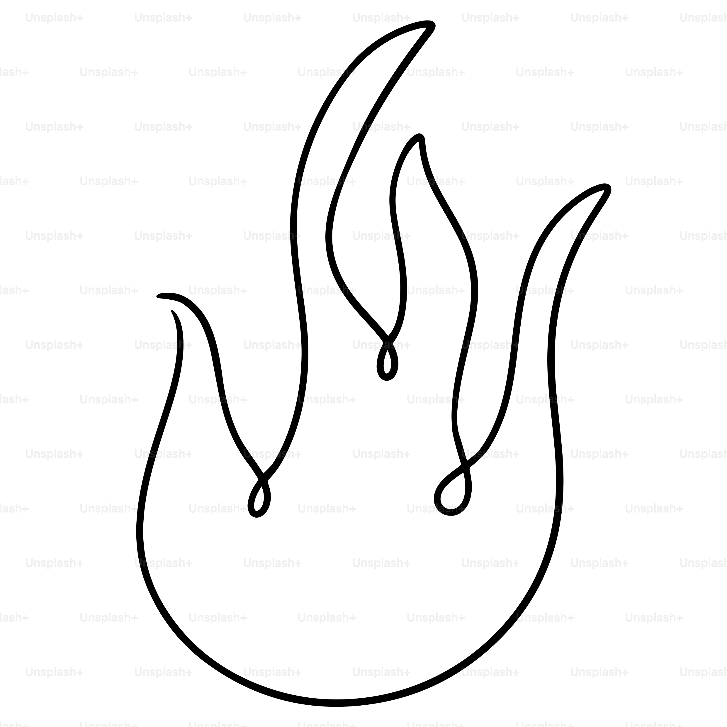 A black and white drawing of a plant